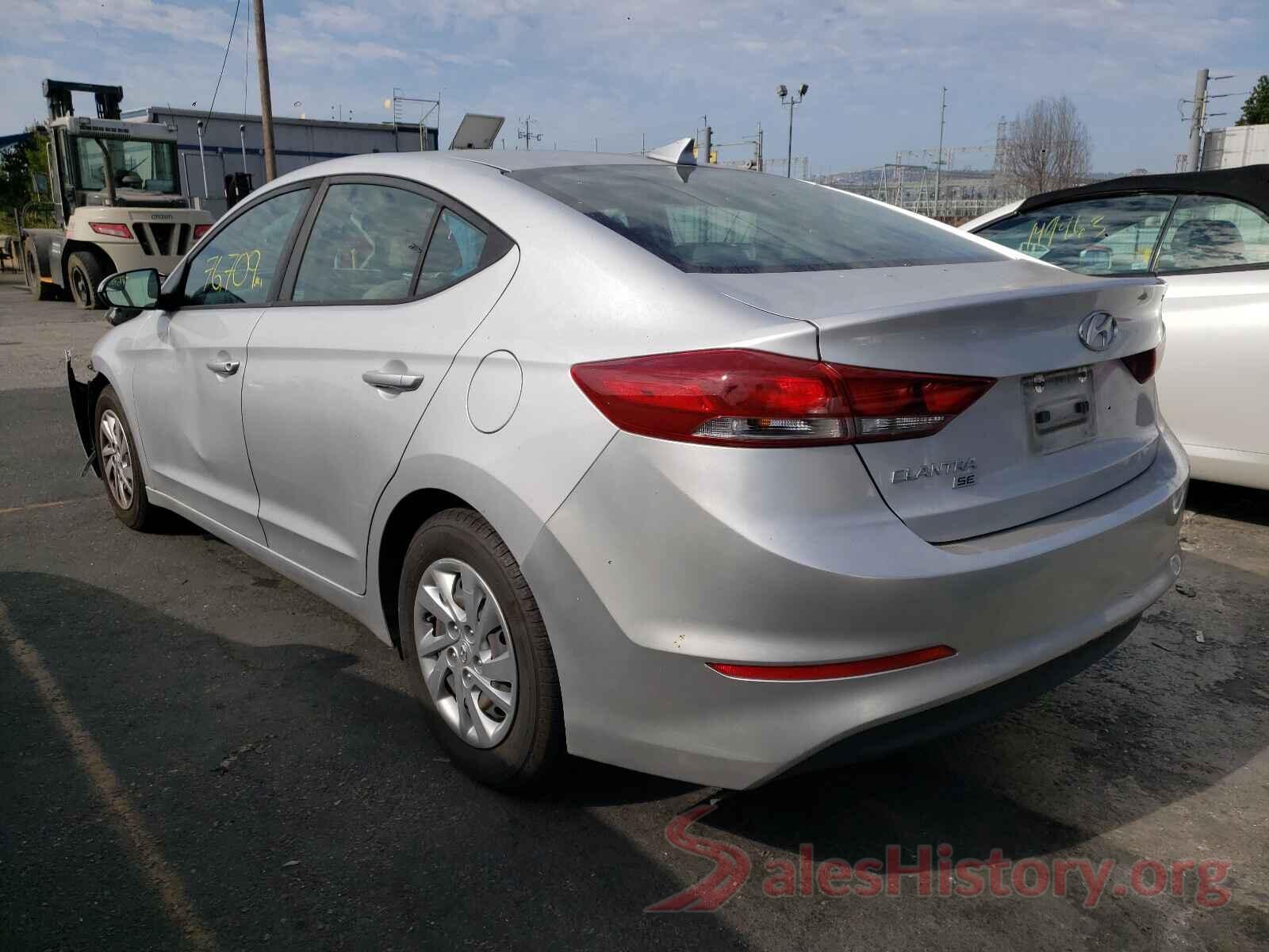 KMHD74LF2HU083483 2017 HYUNDAI ELANTRA