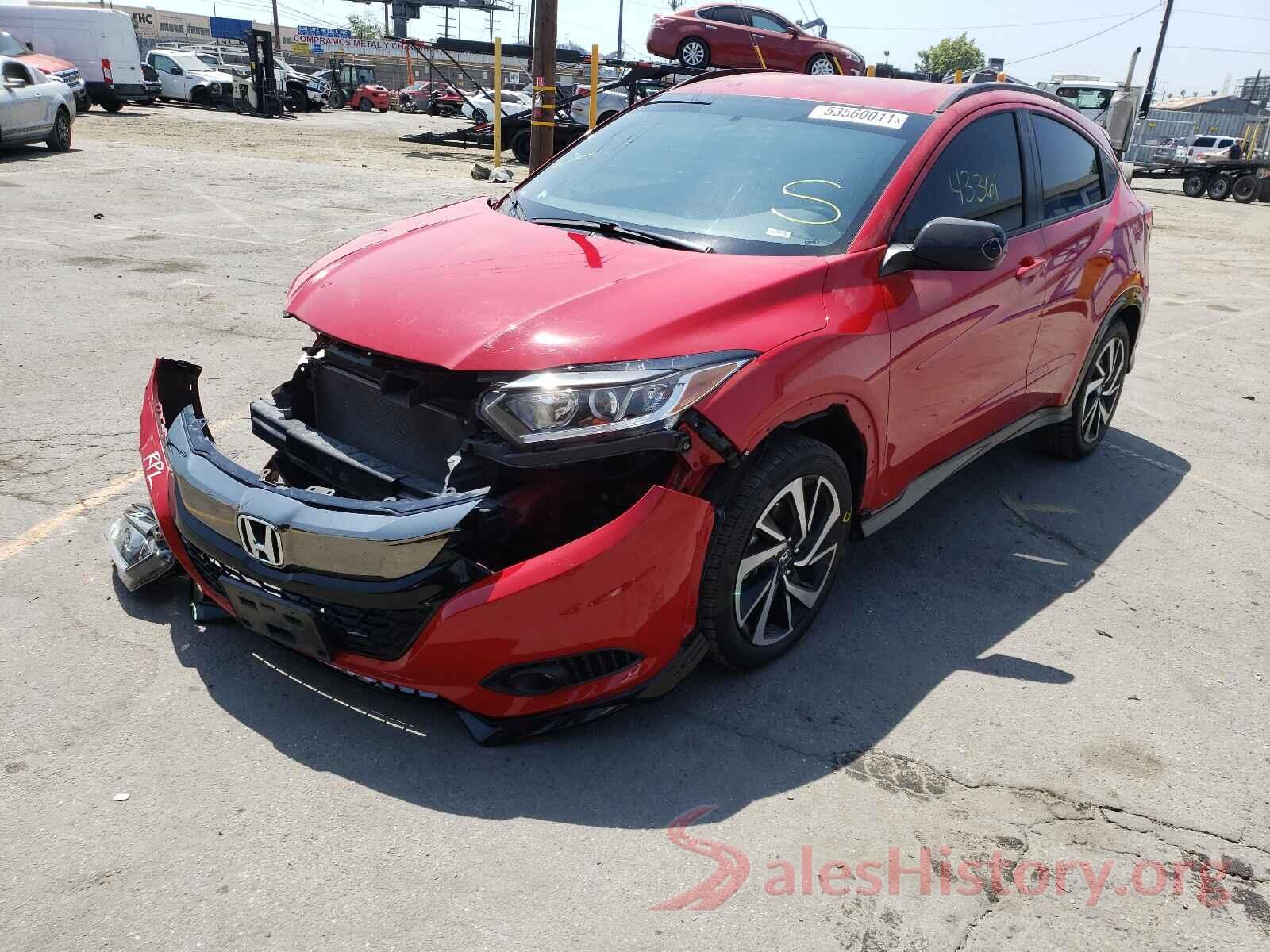 3CZRU5H15KG702054 2019 HONDA HR-V