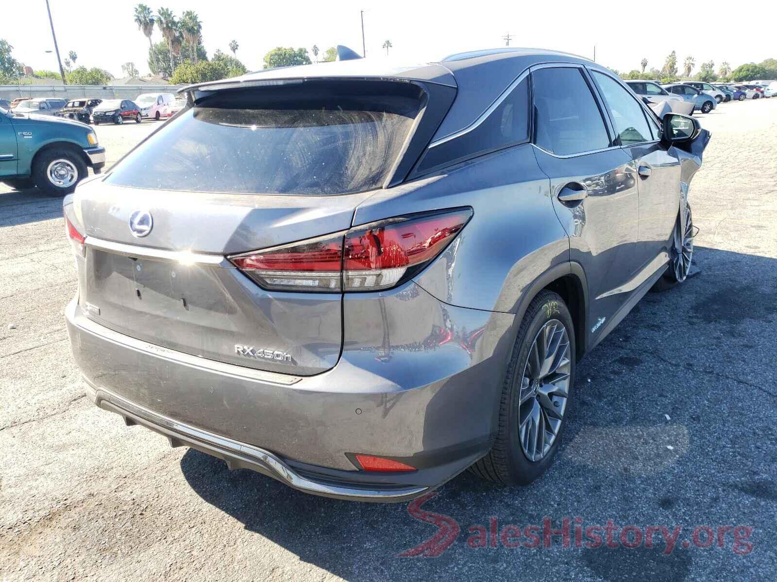 2T2YGMDA5LC052416 2020 LEXUS RX450