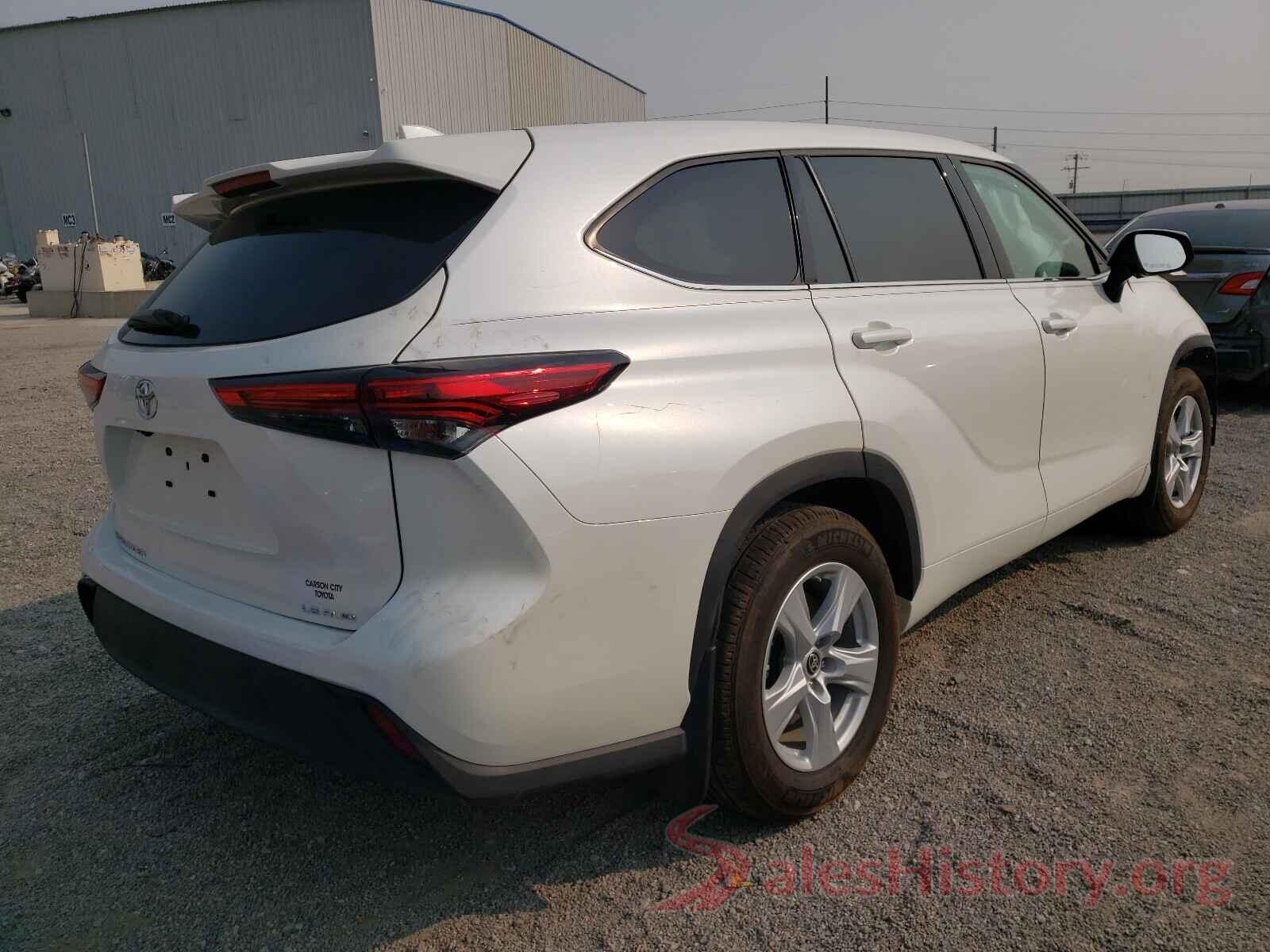 5TDBZRBH2MS057101 2021 TOYOTA HIGHLANDER