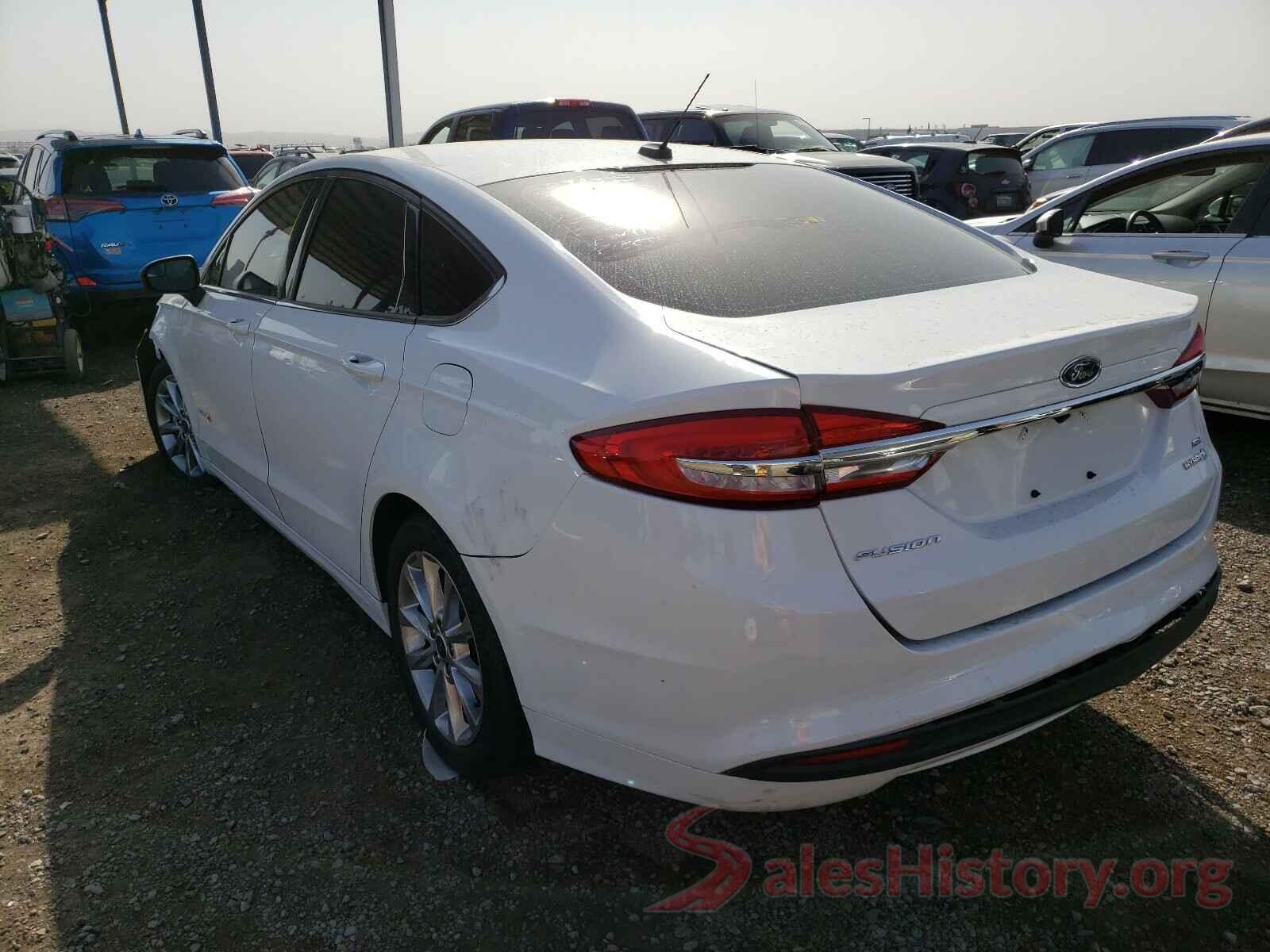 3FA6P0LU7HR314072 2017 FORD FUSION