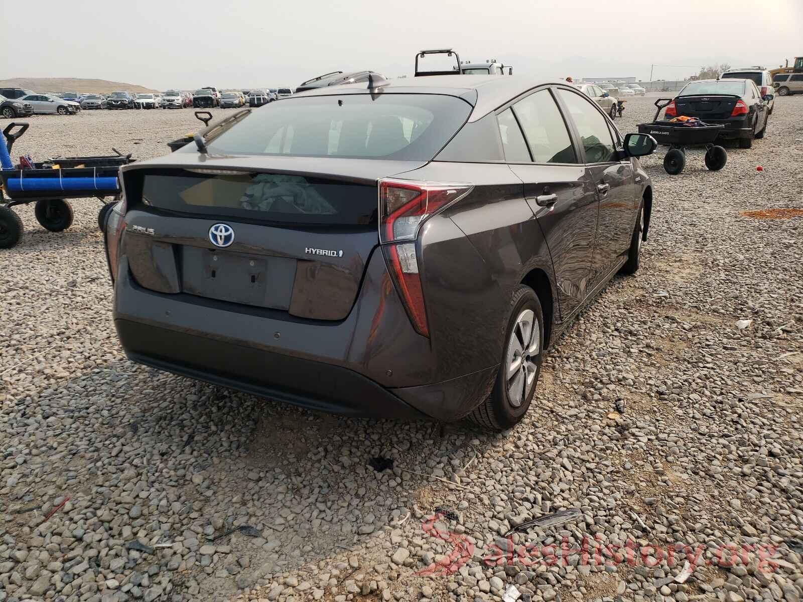 JTDKARFU2H3543994 2017 TOYOTA PRIUS