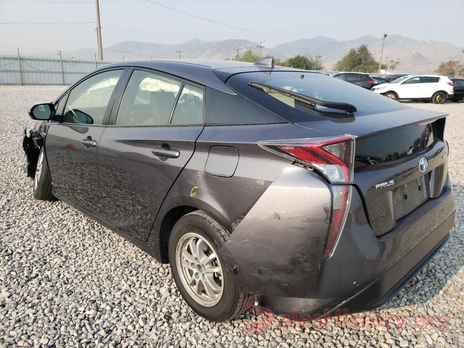 JTDKARFU2H3543994 2017 TOYOTA PRIUS