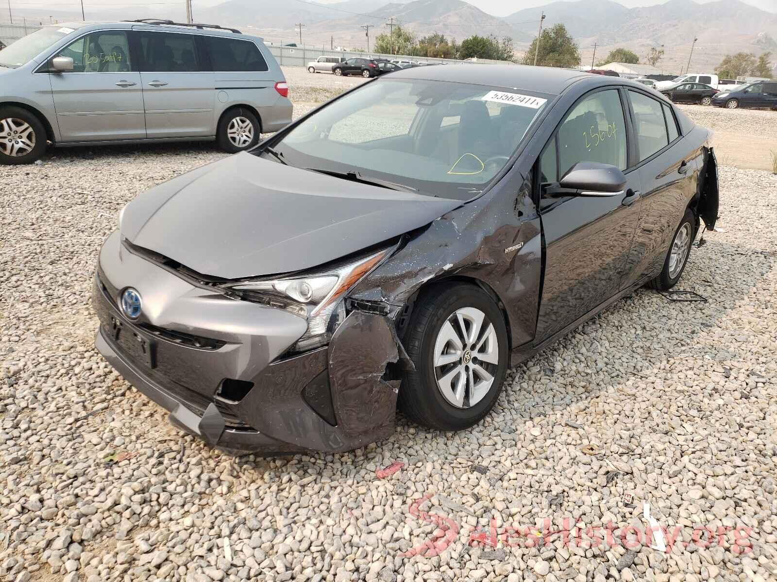 JTDKARFU2H3543994 2017 TOYOTA PRIUS