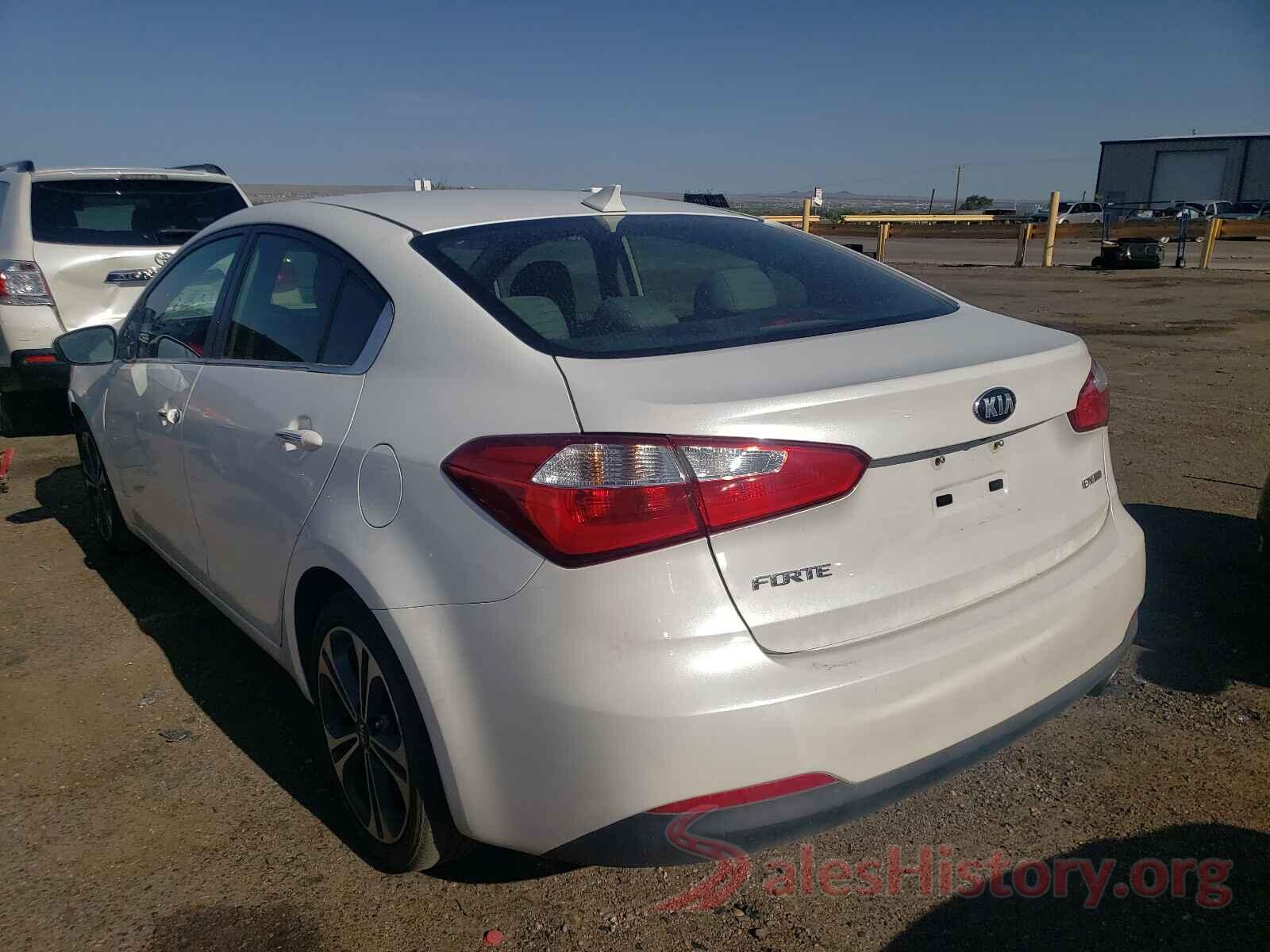 KNAFX4A83G5446865 2016 KIA FORTE