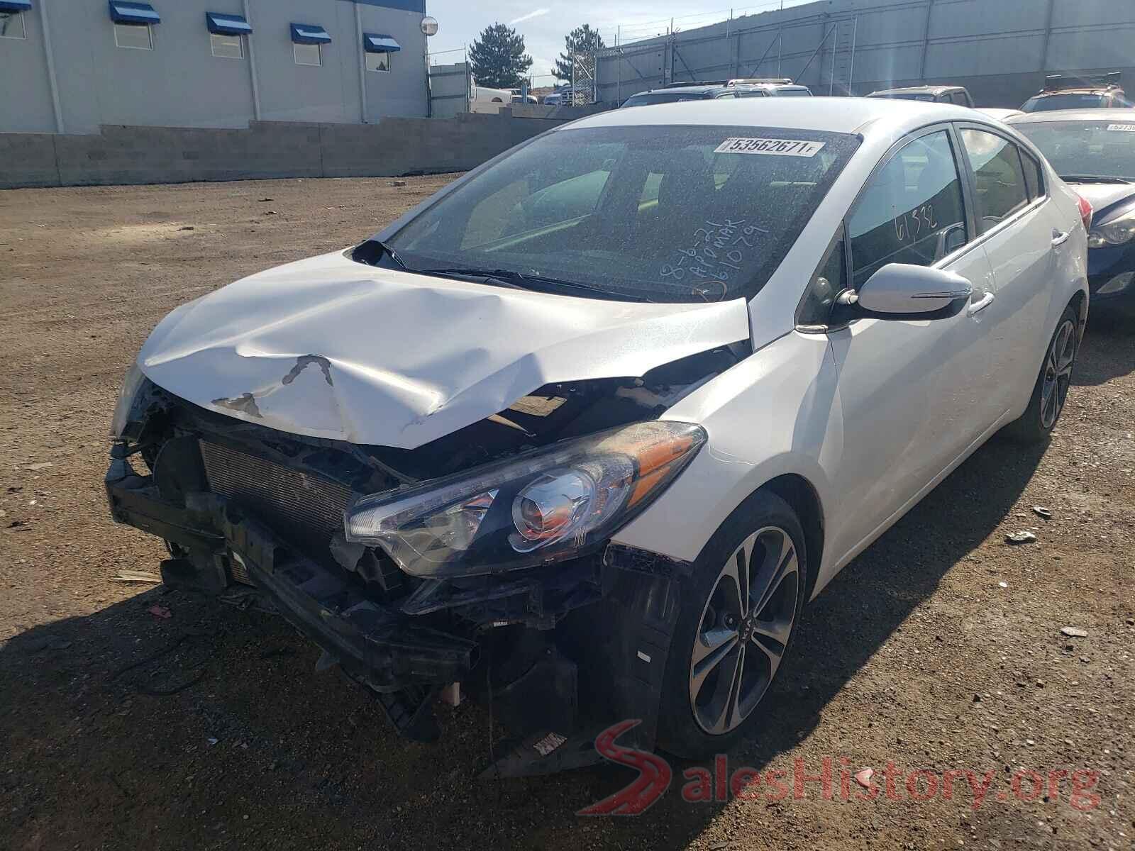 KNAFX4A83G5446865 2016 KIA FORTE