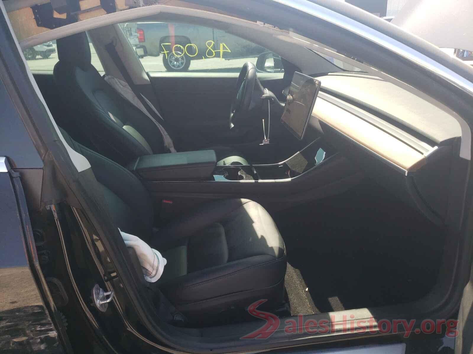 5YJ3E1EB7KF361342 2019 TESLA MODEL 3