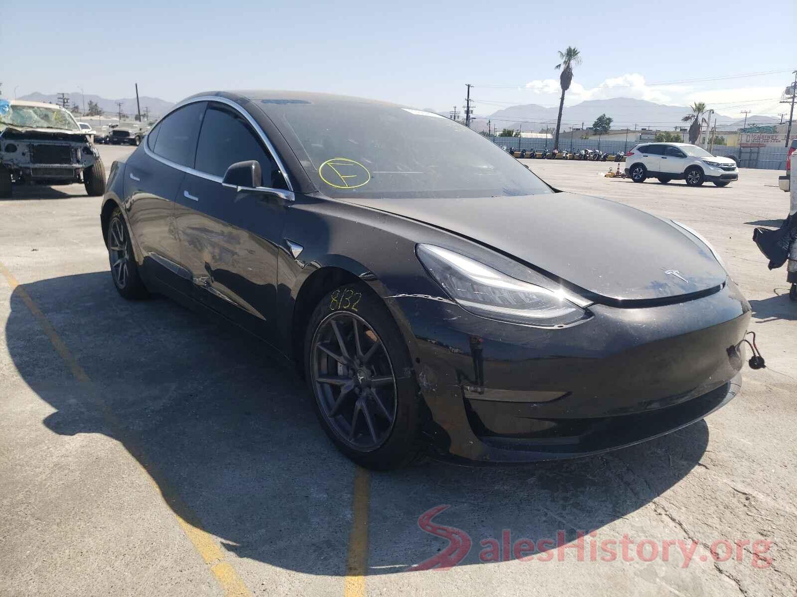 5YJ3E1EB7KF361342 2019 TESLA MODEL 3