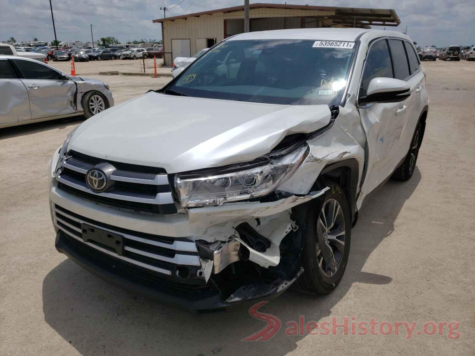 5TDZZRFH8KS336624 2019 TOYOTA HIGHLANDER