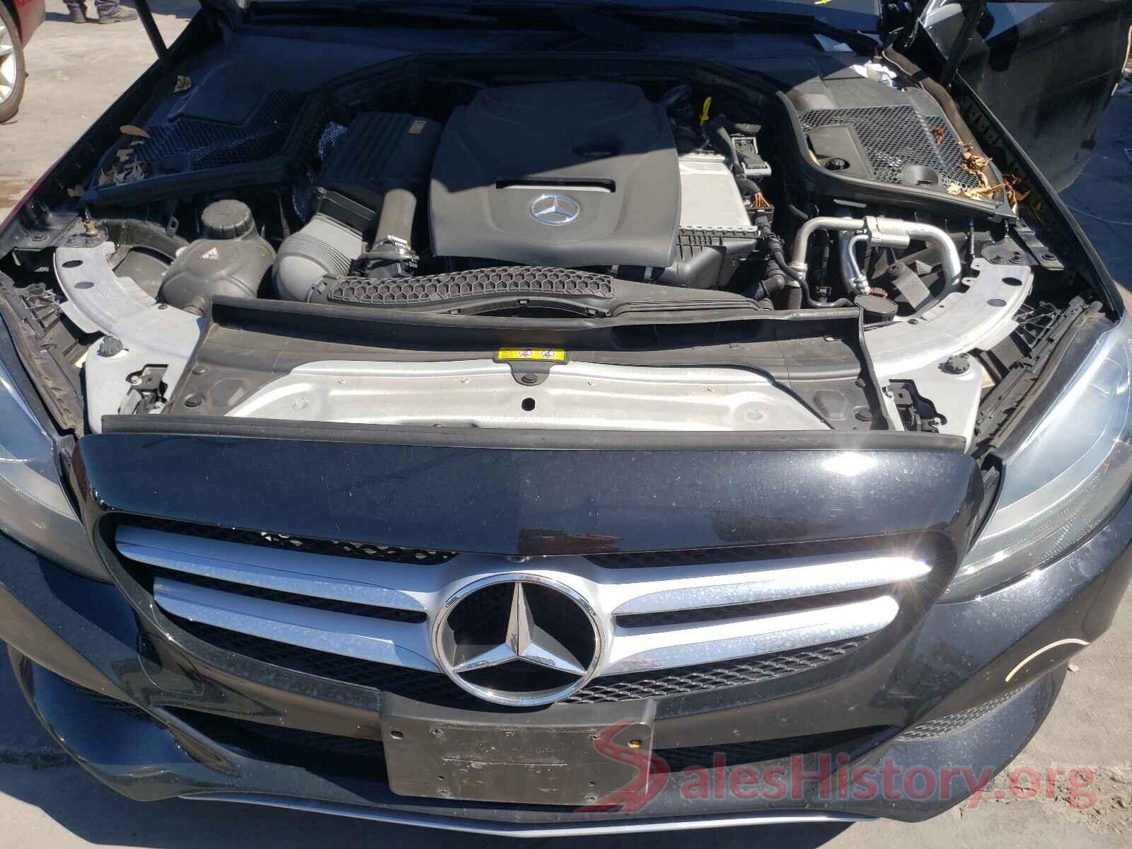 55SWF4JB6JU237593 2018 MERCEDES-BENZ C-CLASS