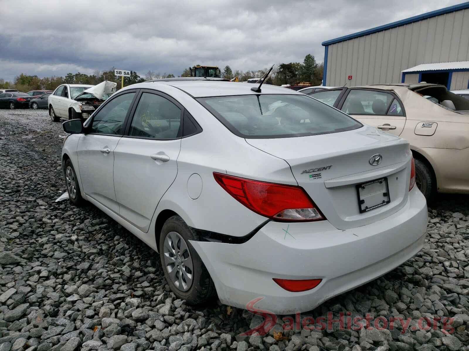 KMHCT4AEXHU380664 2017 HYUNDAI ACCENT