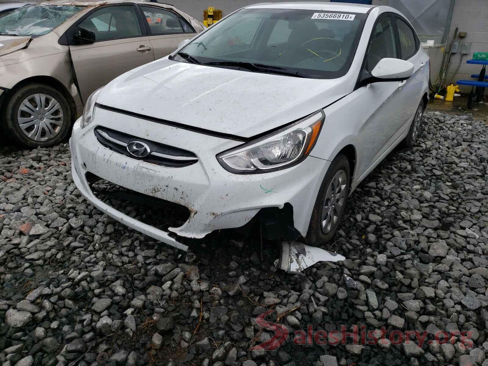 KMHCT4AEXHU380664 2017 HYUNDAI ACCENT