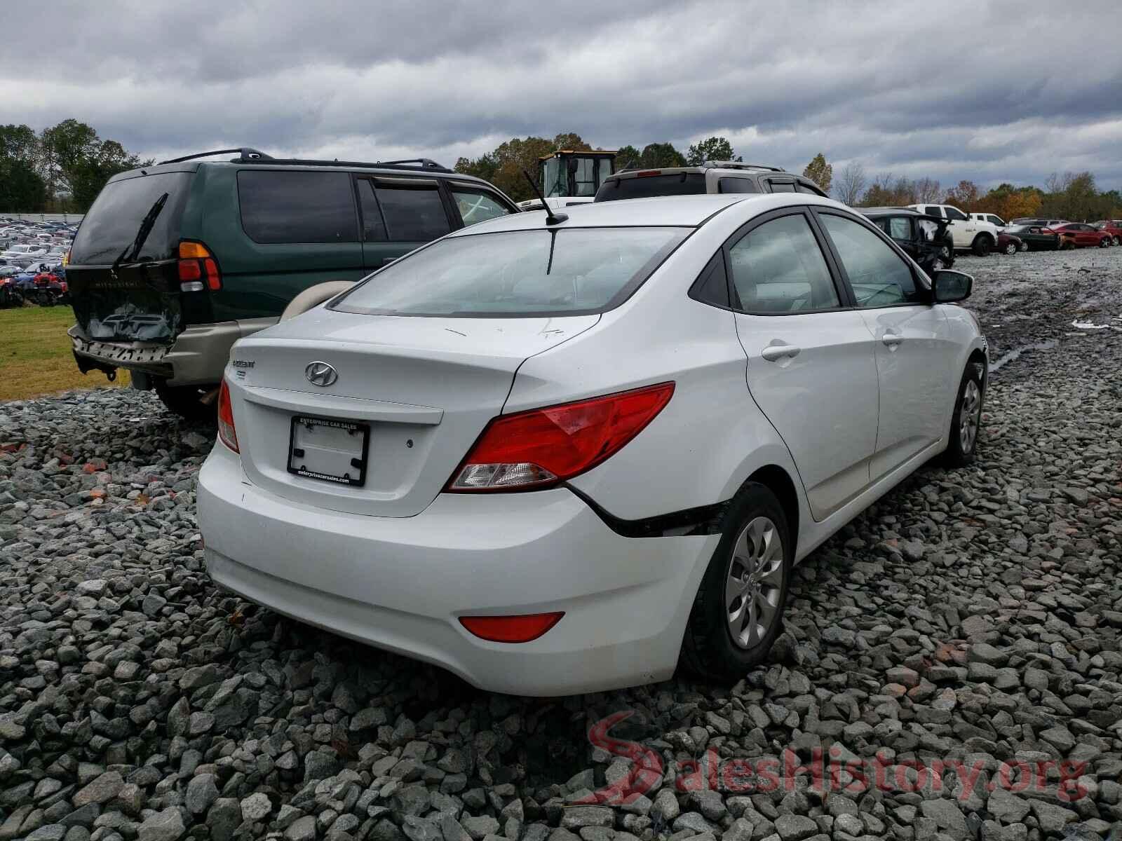 KMHCT4AEXHU380664 2017 HYUNDAI ACCENT