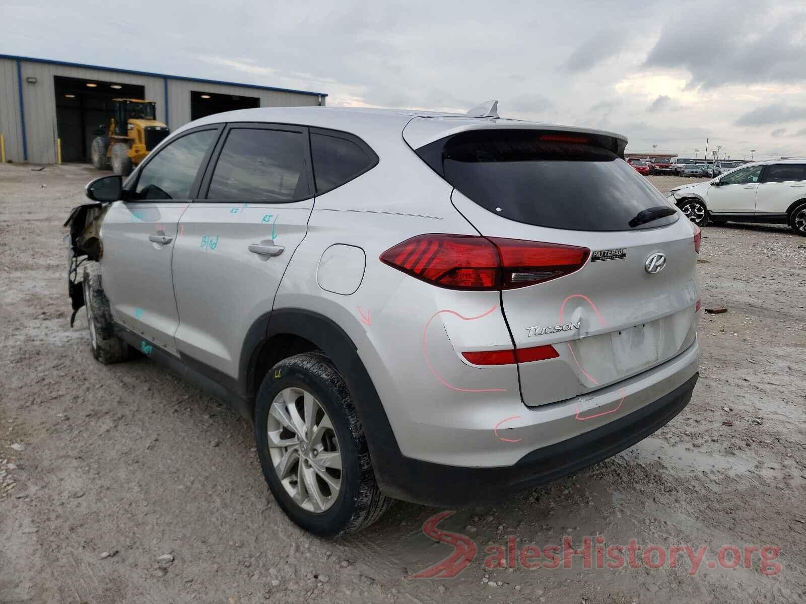 KM8J23A47KU872054 2019 HYUNDAI TUCSON