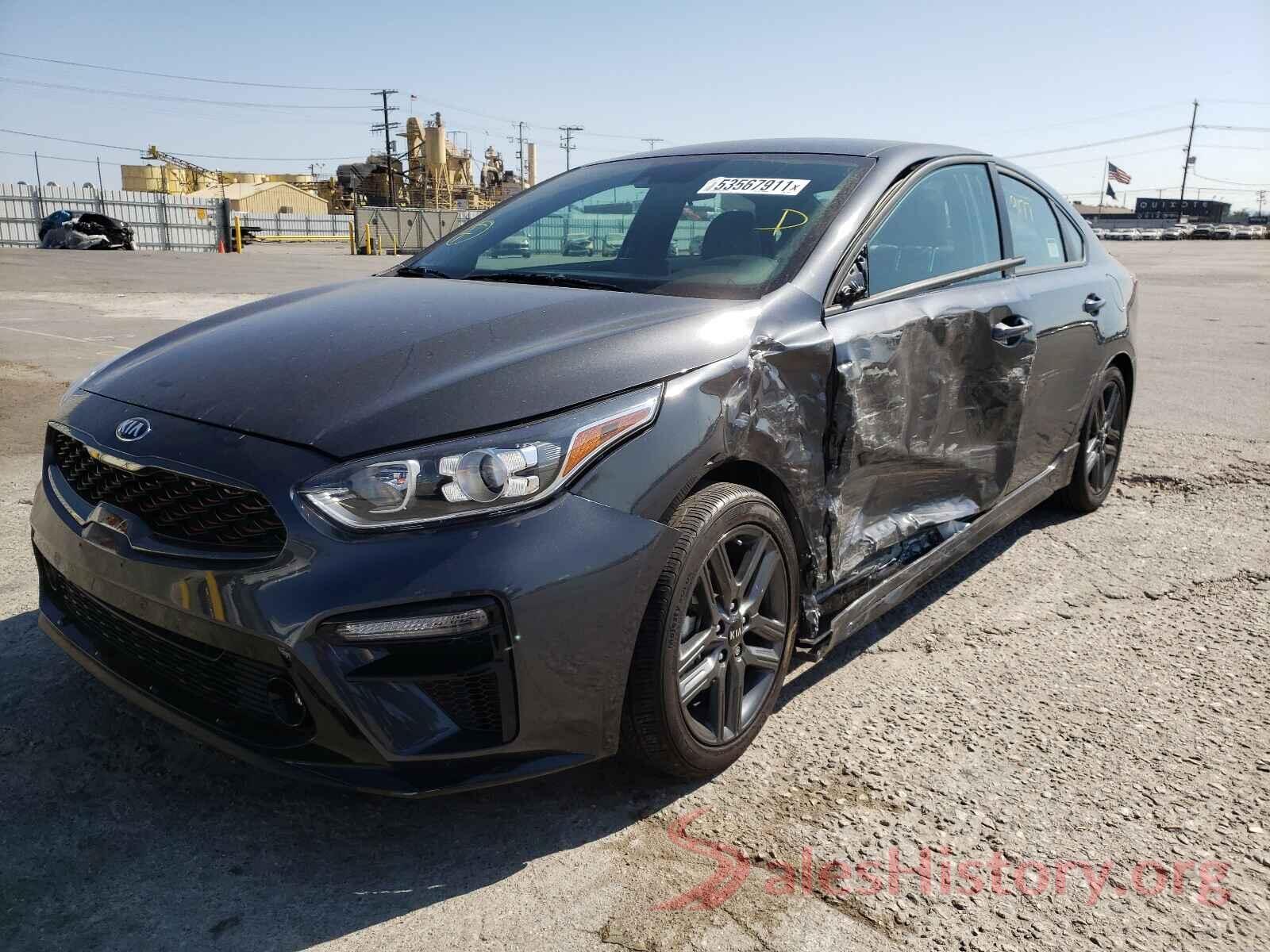 3KPF34AD7LE250258 2020 KIA FORTE