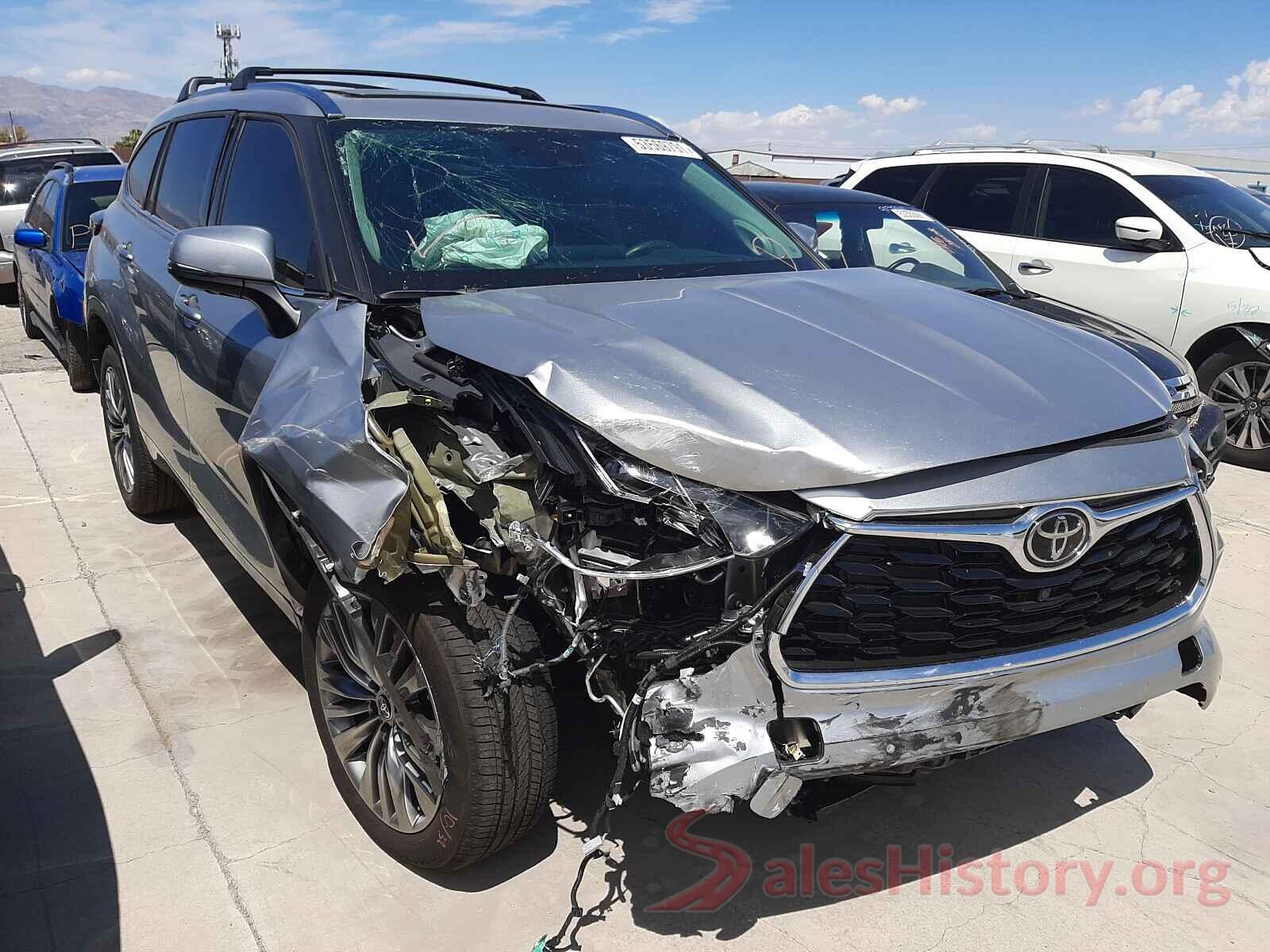 5TDFZRAH3MS070054 2021 TOYOTA HIGHLANDER