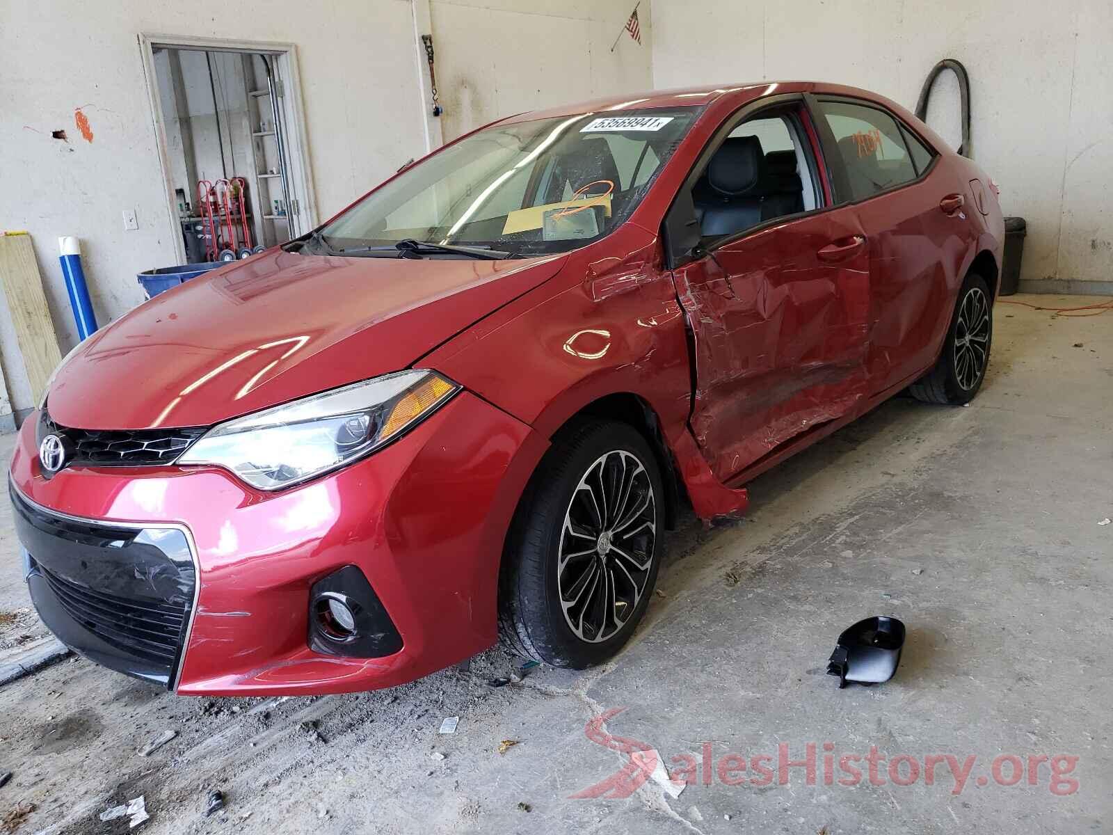 5YFBURHE7GP417651 2016 TOYOTA COROLLA