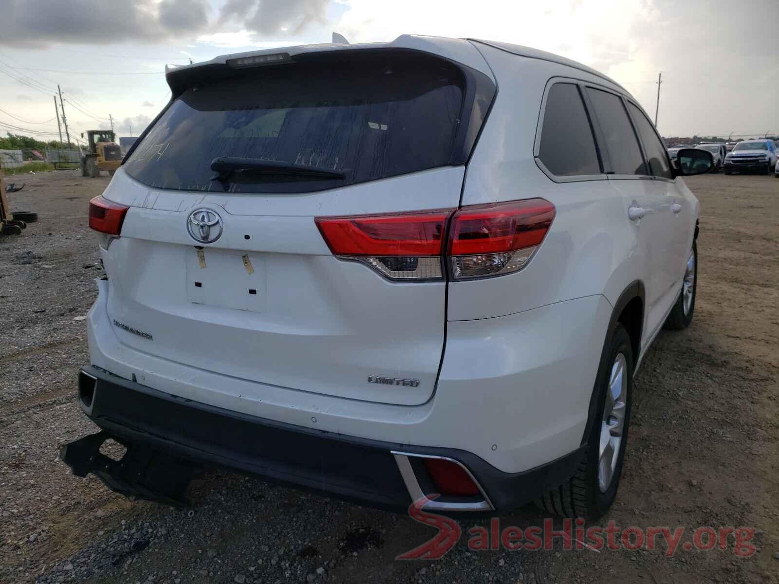 5TDYZRFH9KS340841 2019 TOYOTA HIGHLANDER