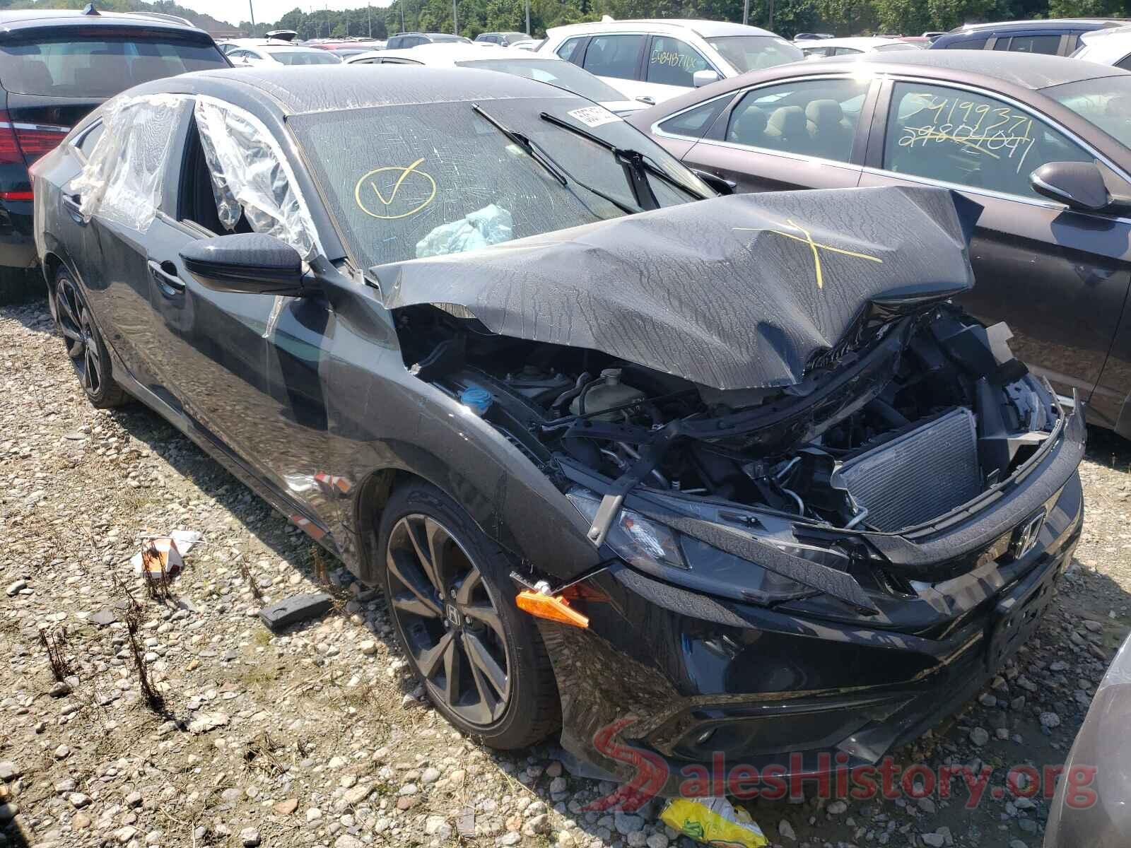 2HGFC2F83KH550478 2019 HONDA CIVIC