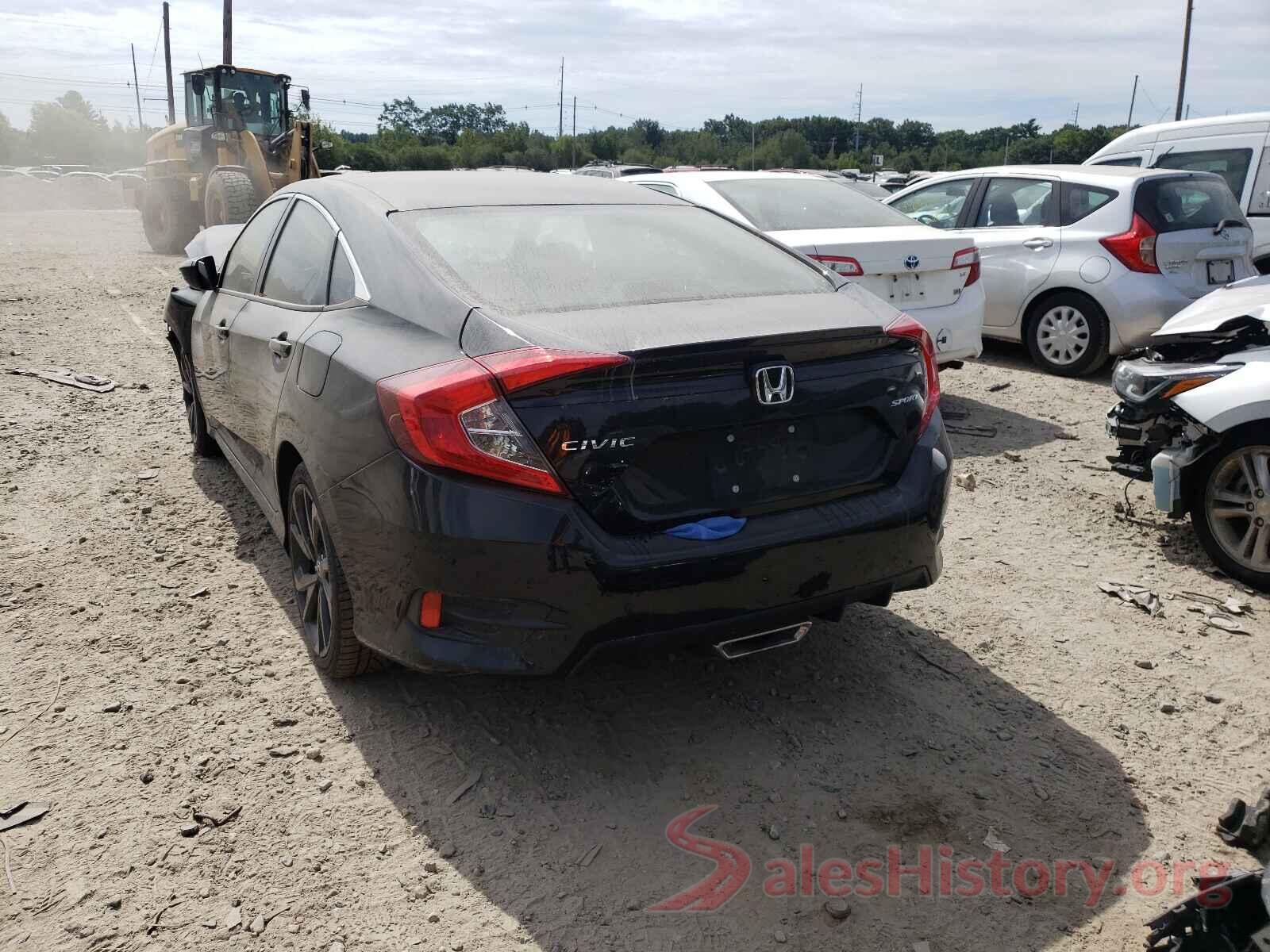 2HGFC2F83KH550478 2019 HONDA CIVIC