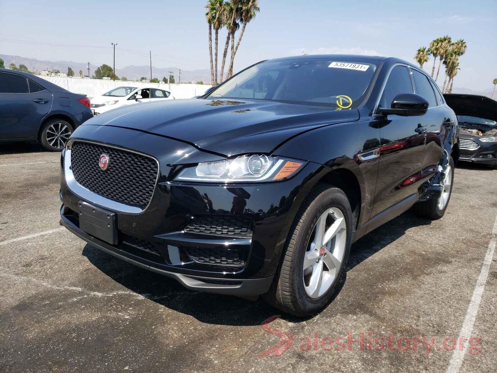 SADCS2FX8LA645750 2020 JAGUAR F-PACE