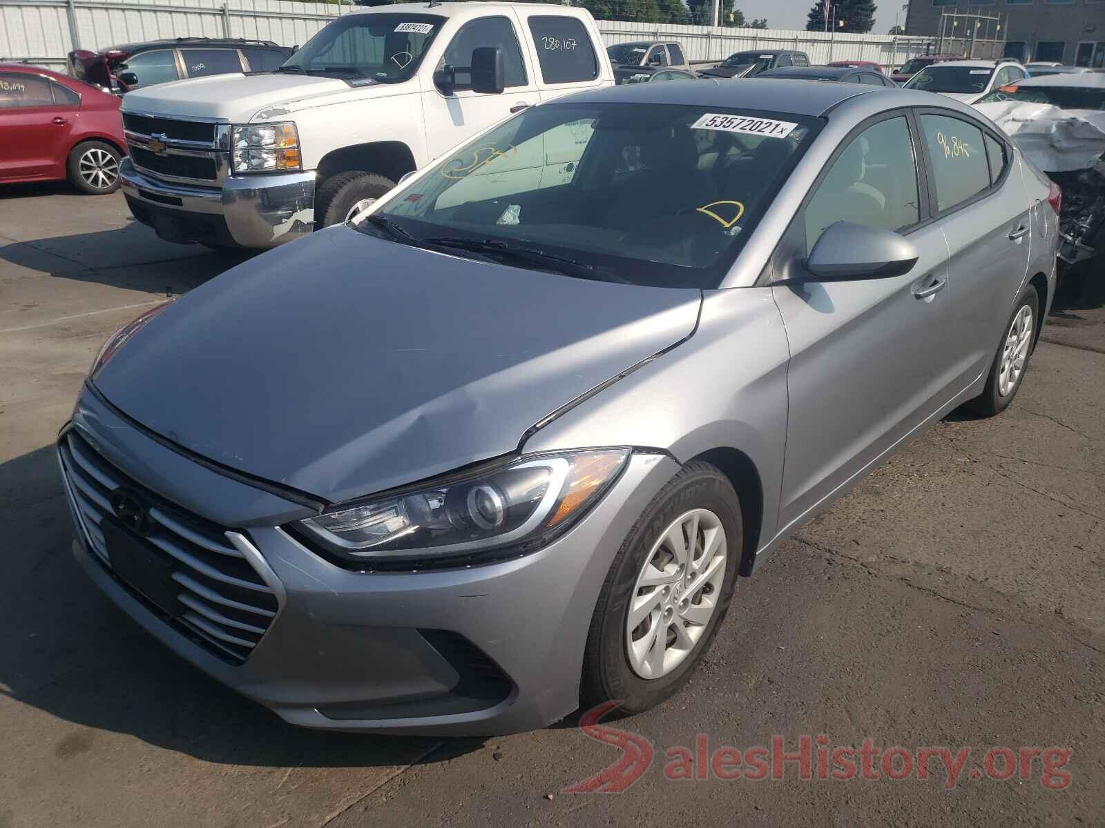 5NPD74LF8HH175499 2017 HYUNDAI ELANTRA