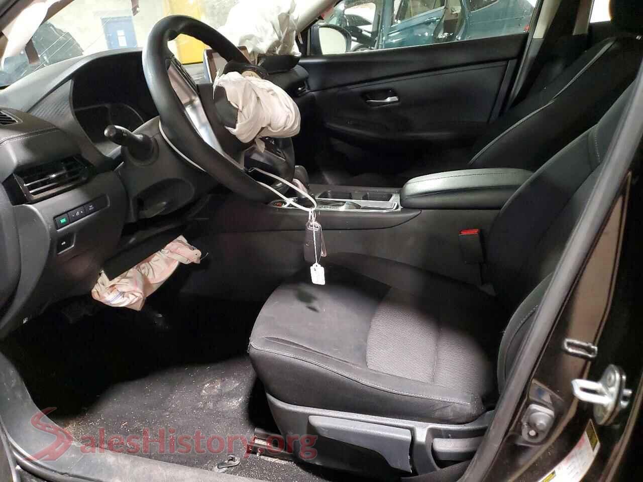 2024 NISSAN SENTRA VIN 3N1AB8CV7RY374065, engine bay