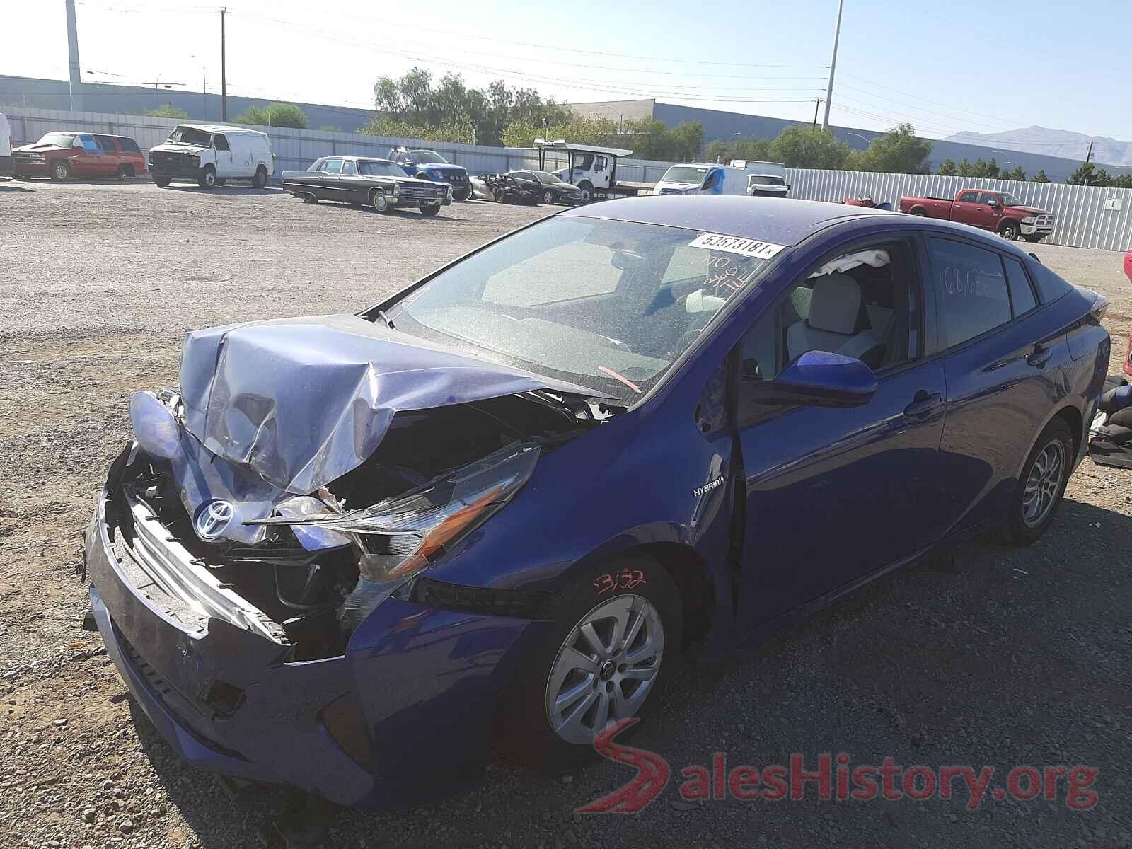 JTDKBRFU0G3501450 2016 TOYOTA PRIUS