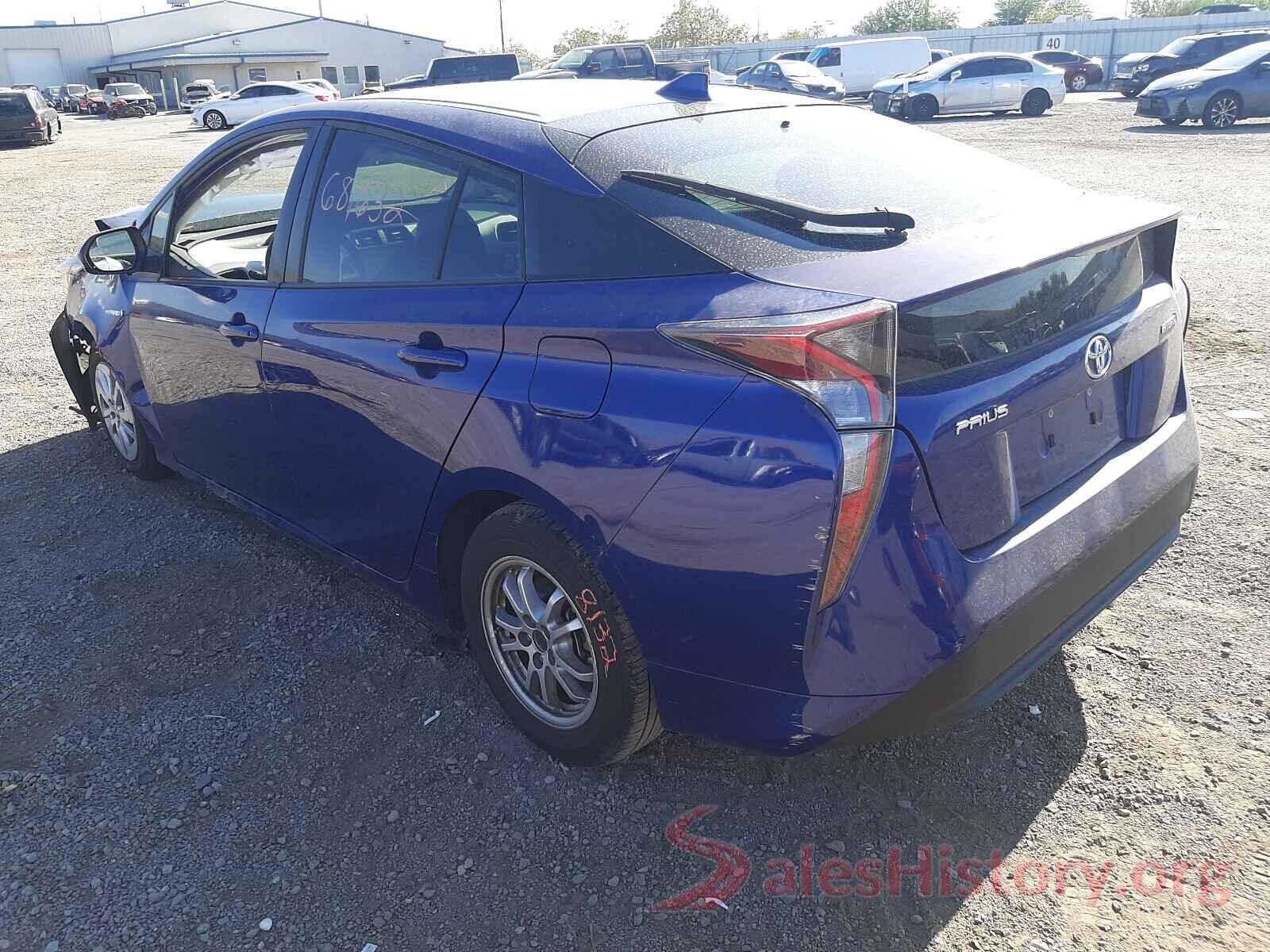 JTDKBRFU0G3501450 2016 TOYOTA PRIUS