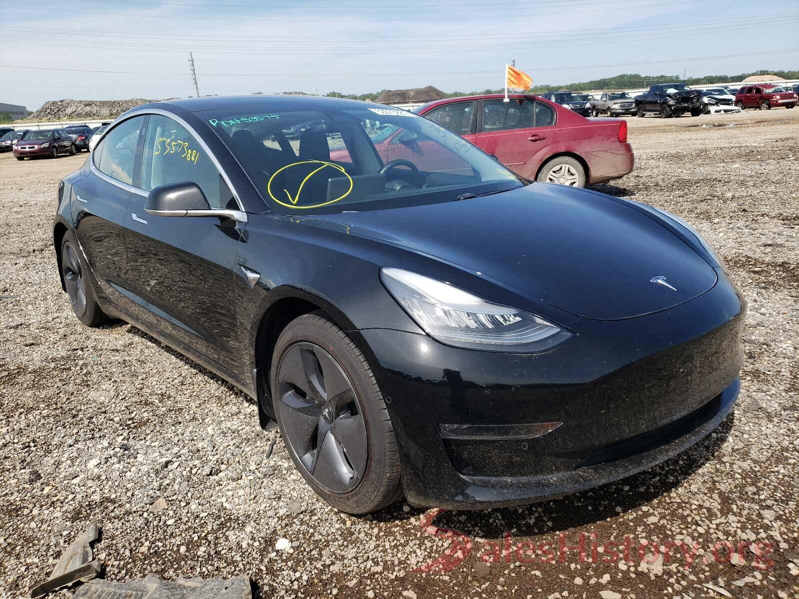 5YJ3E1EB3JF150430 2018 TESLA MODEL 3