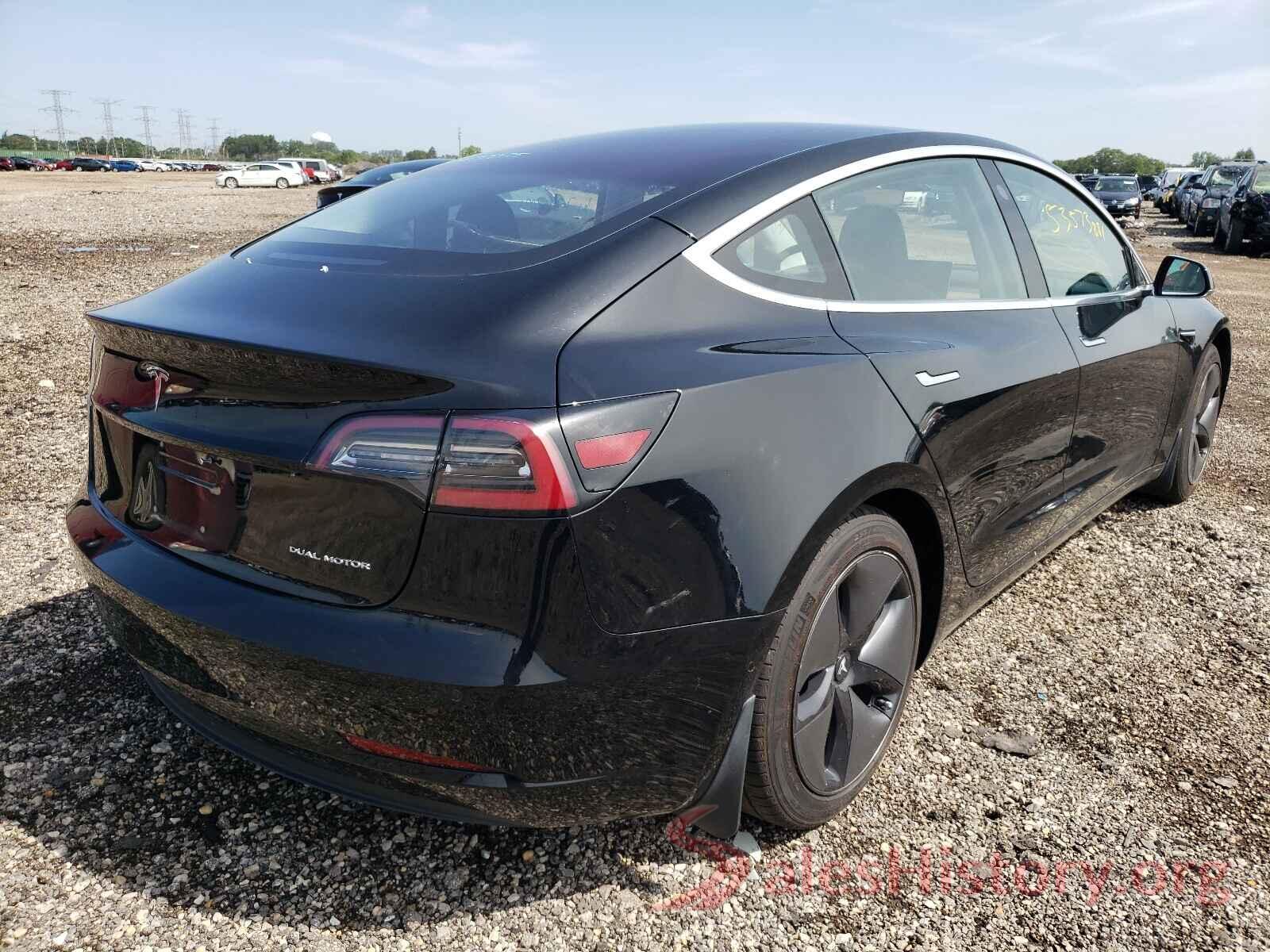 5YJ3E1EB3JF150430 2018 TESLA MODEL 3