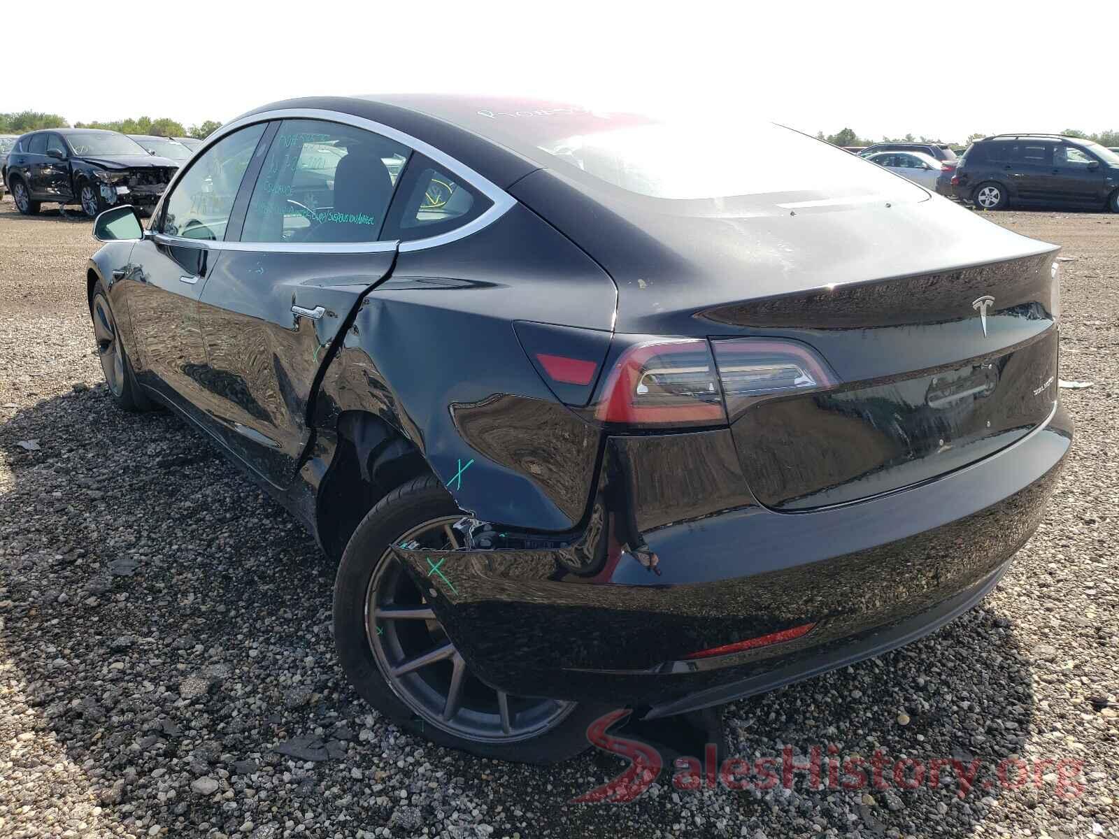 5YJ3E1EB3JF150430 2018 TESLA MODEL 3