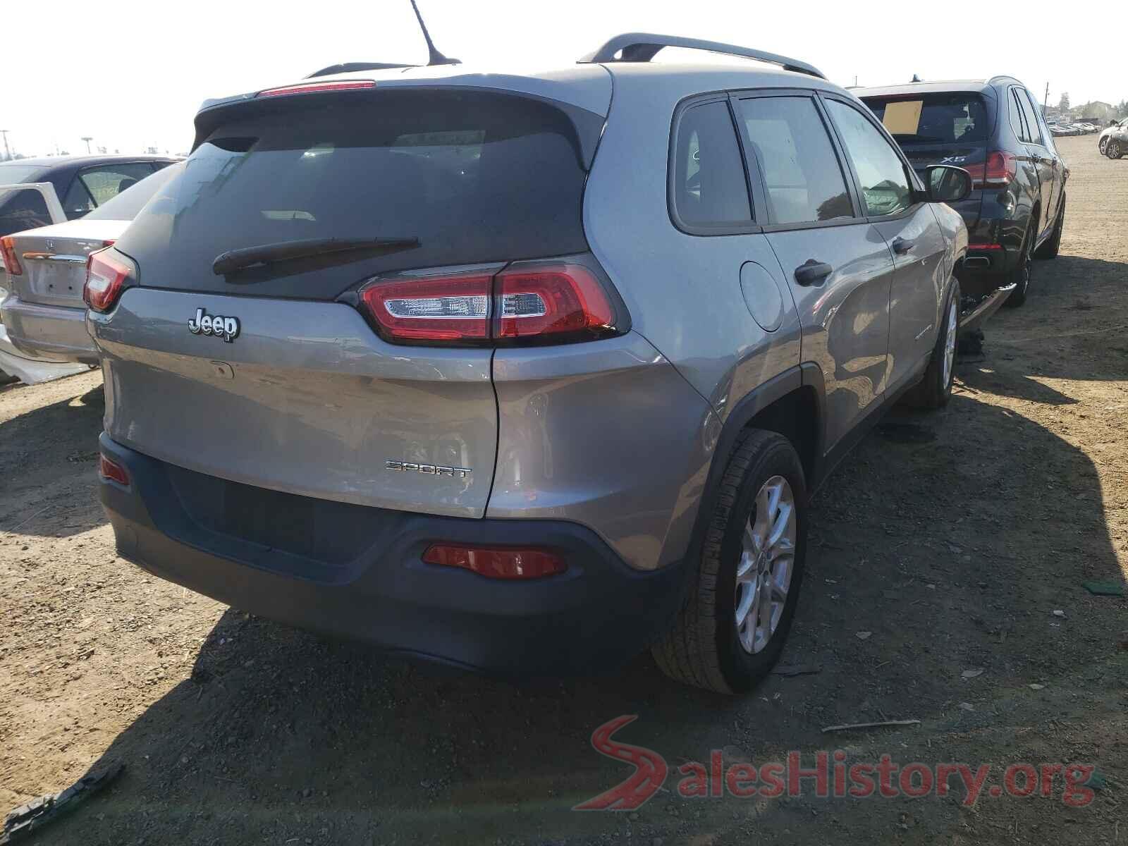 1C4PJLAB0GW217262 2016 JEEP CHEROKEE