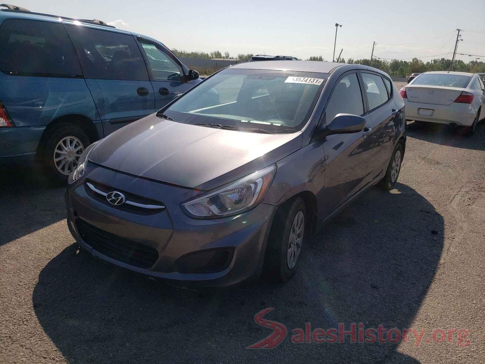 KMHCT5AE4GU252909 2016 HYUNDAI ACCENT