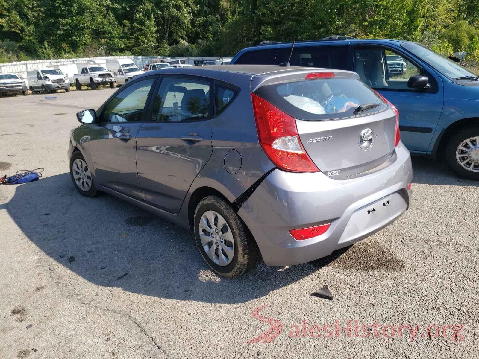 KMHCT5AE4GU252909 2016 HYUNDAI ACCENT