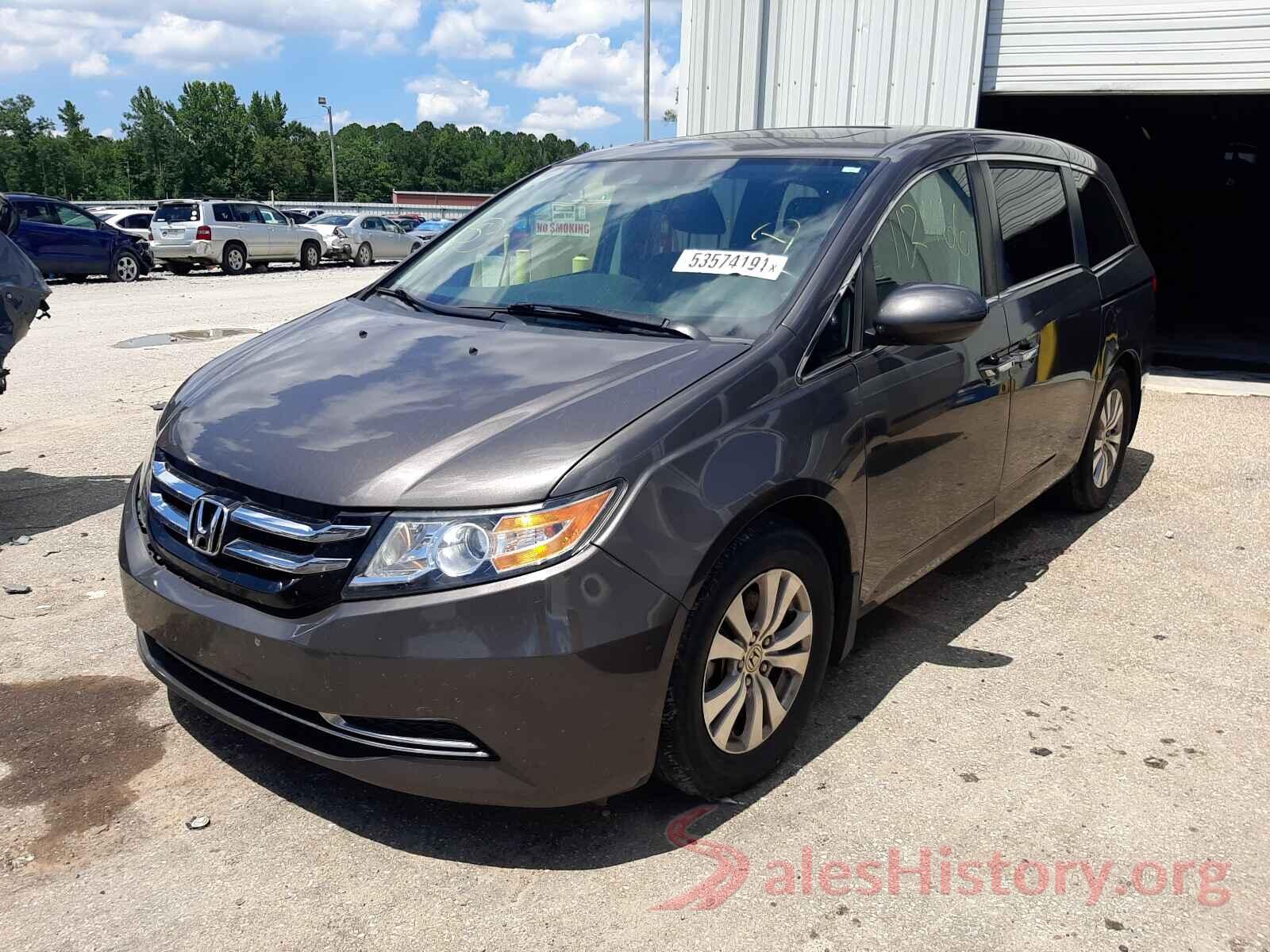 5FNRL5H6XGB099474 2016 HONDA ODYSSEY