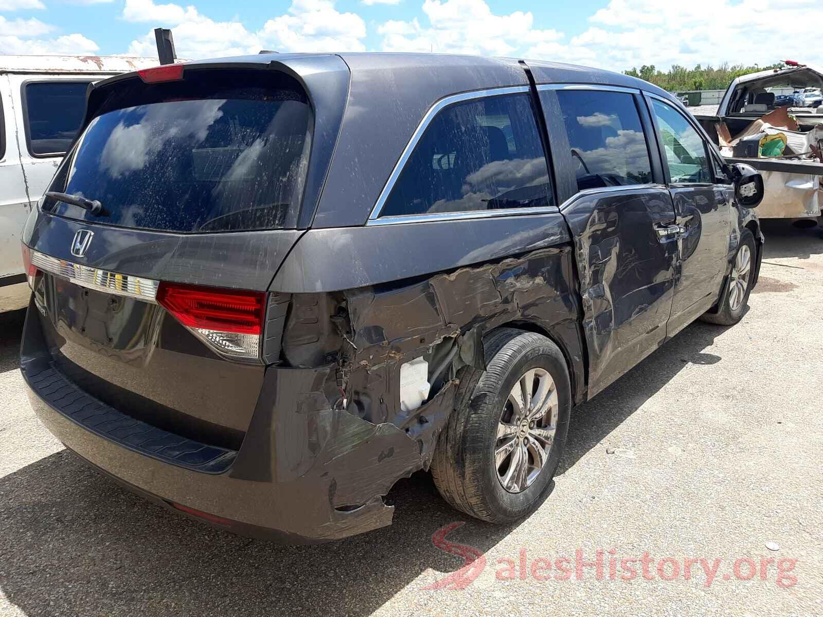 5FNRL5H6XGB099474 2016 HONDA ODYSSEY