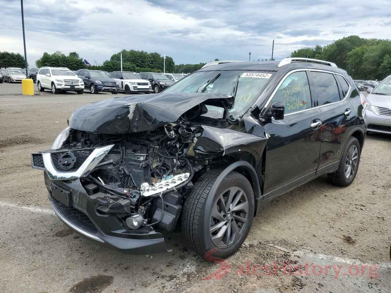 5N1AT2MV6GC885273 2016 NISSAN ROGUE