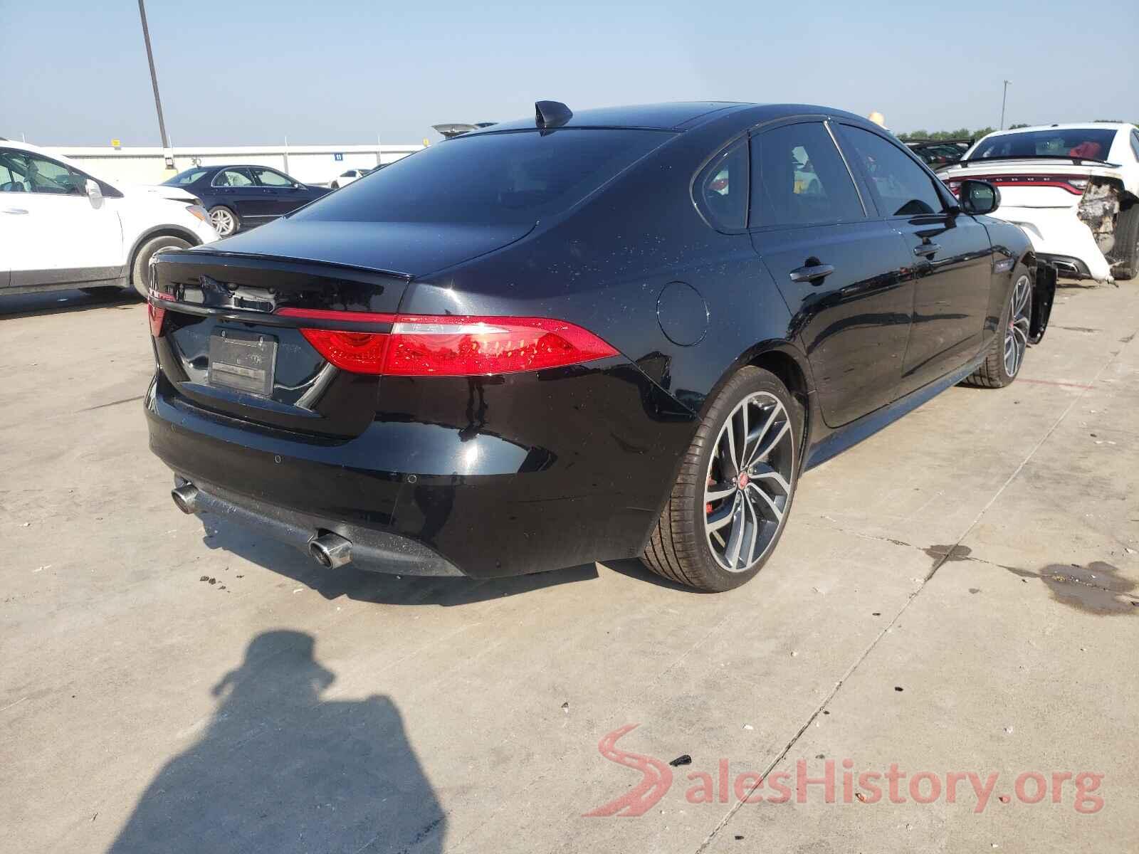 SAJBF4BV0HCY27337 2017 JAGUAR XF