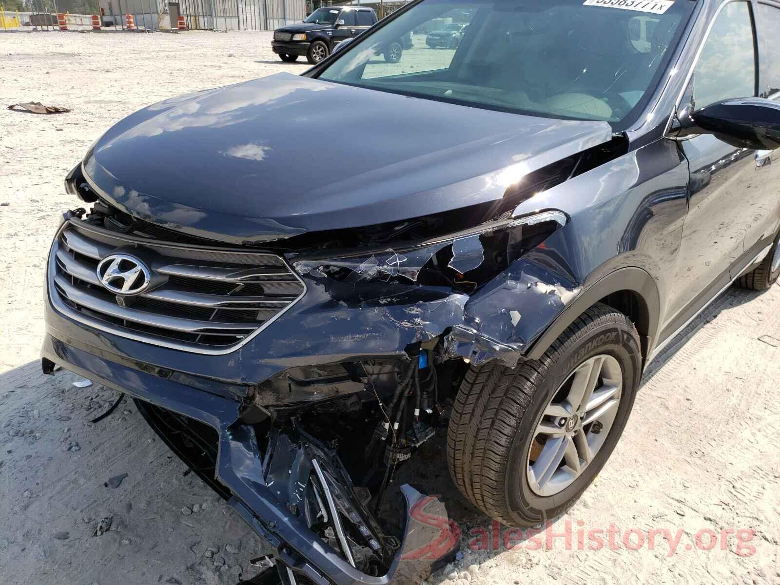 5NMZU3LB1JH064074 2018 HYUNDAI SANTA FE