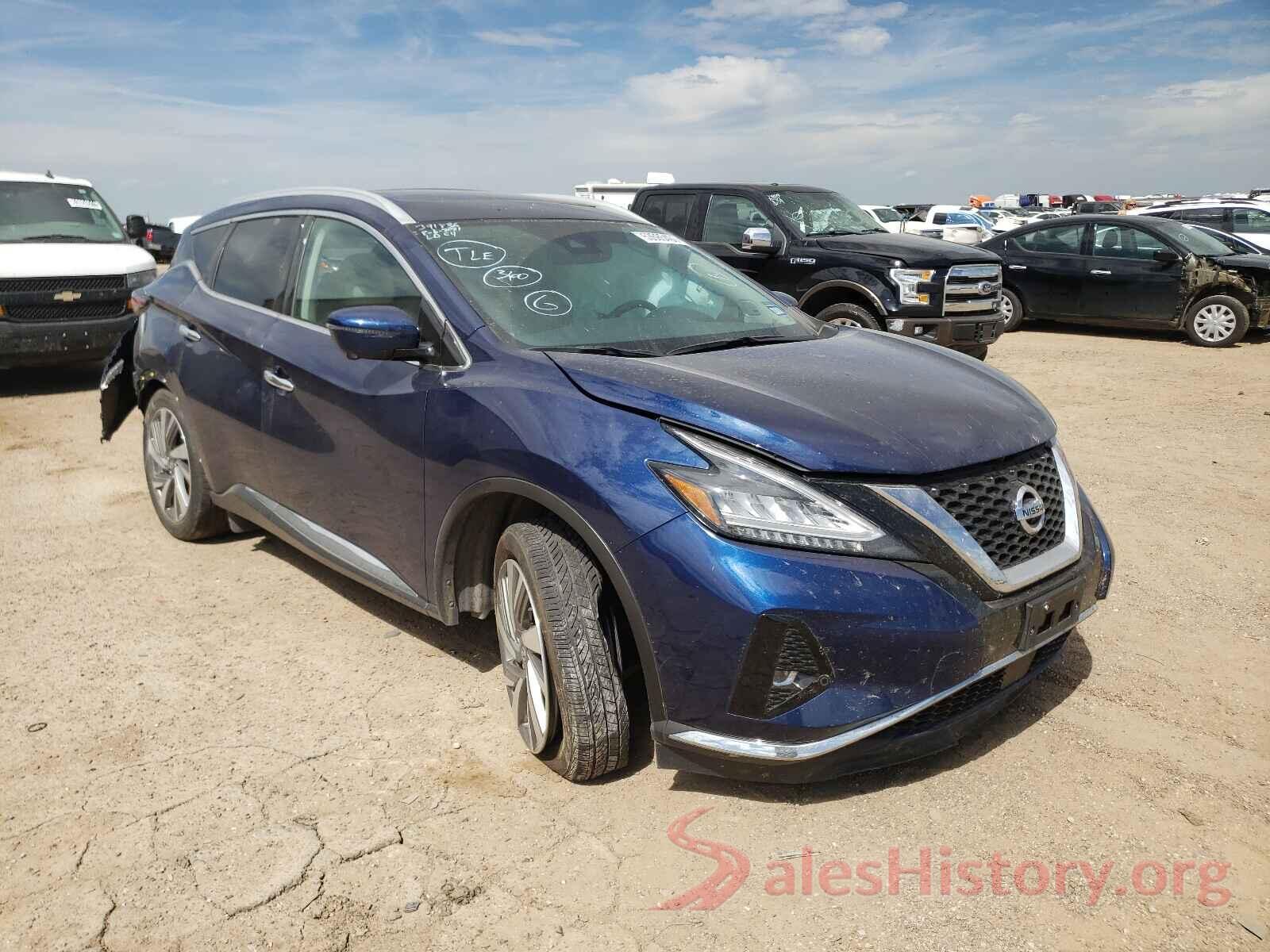 5N1AZ2MJXKN156900 2019 NISSAN MURANO