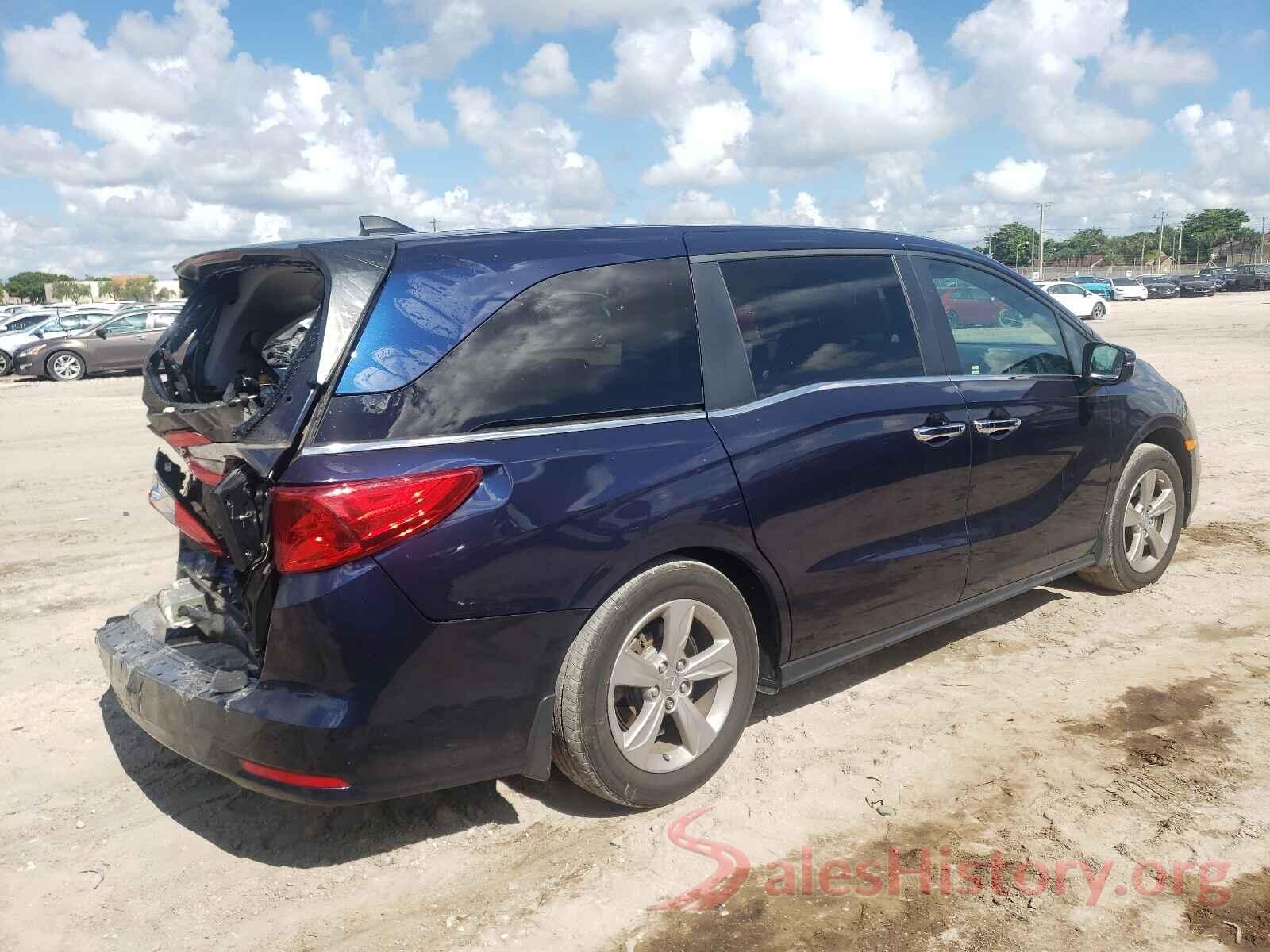 5FNRL6H72KB054648 2019 HONDA ODYSSEY