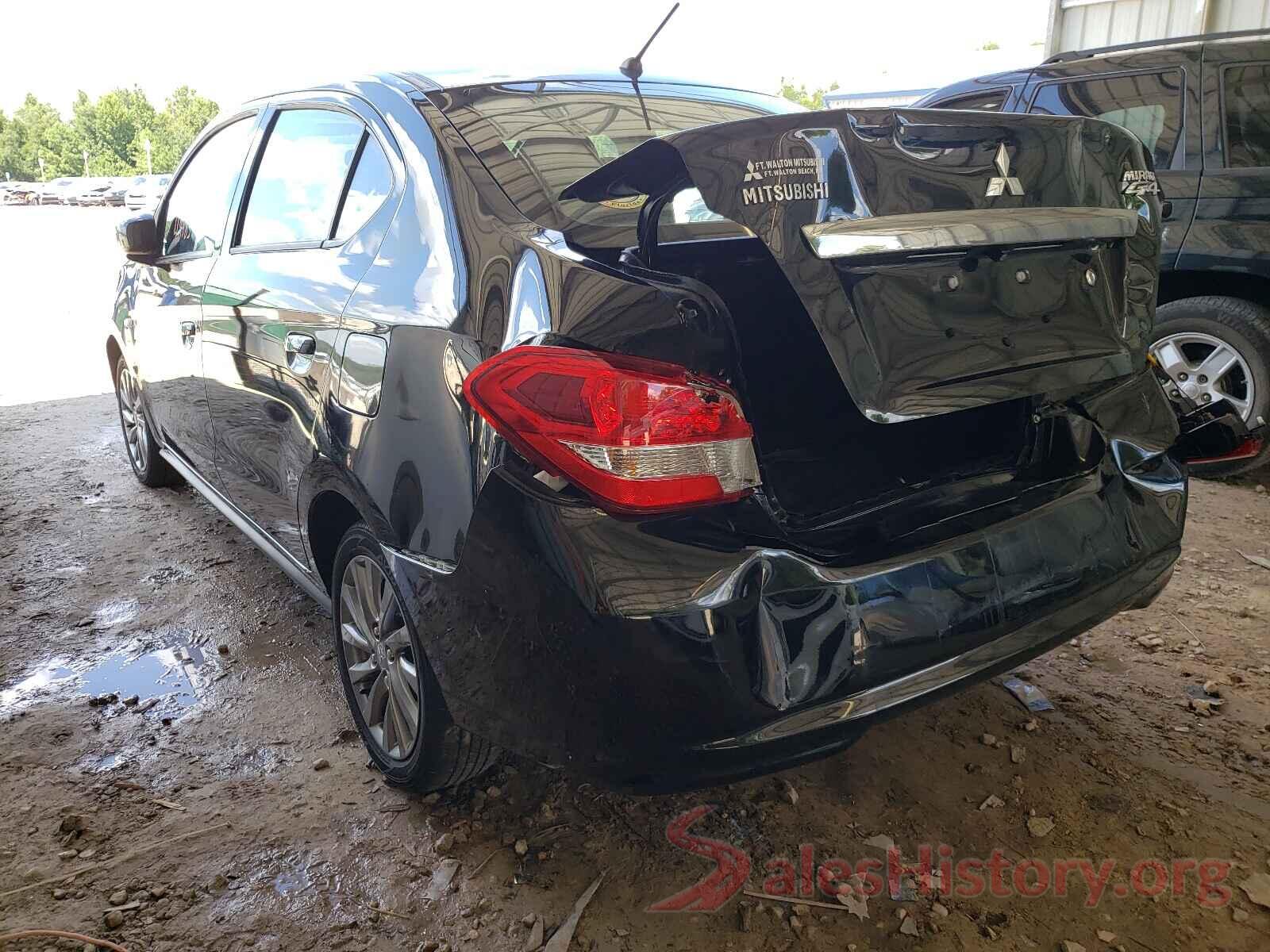 ML32F3FJ9KHF10852 2019 MITSUBISHI MIRAGE