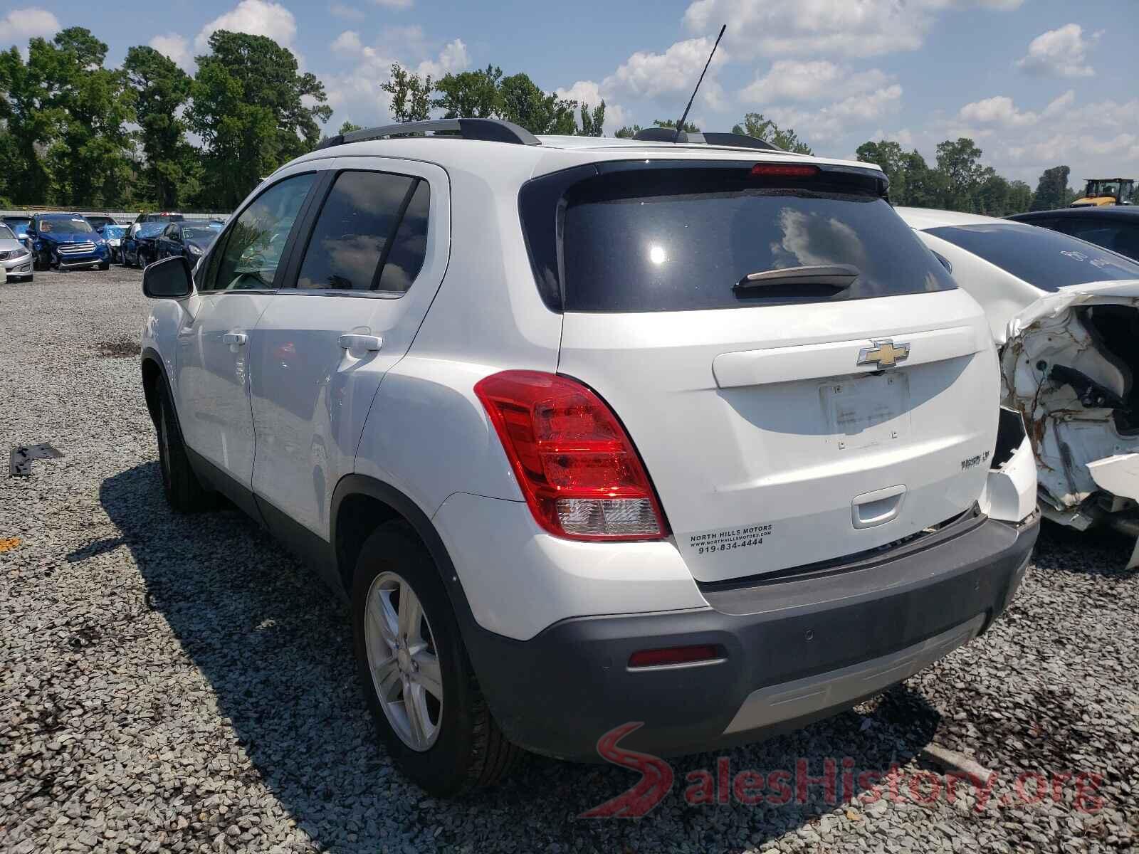 3GNCJLSB1GL264195 2016 CHEVROLET TRAX