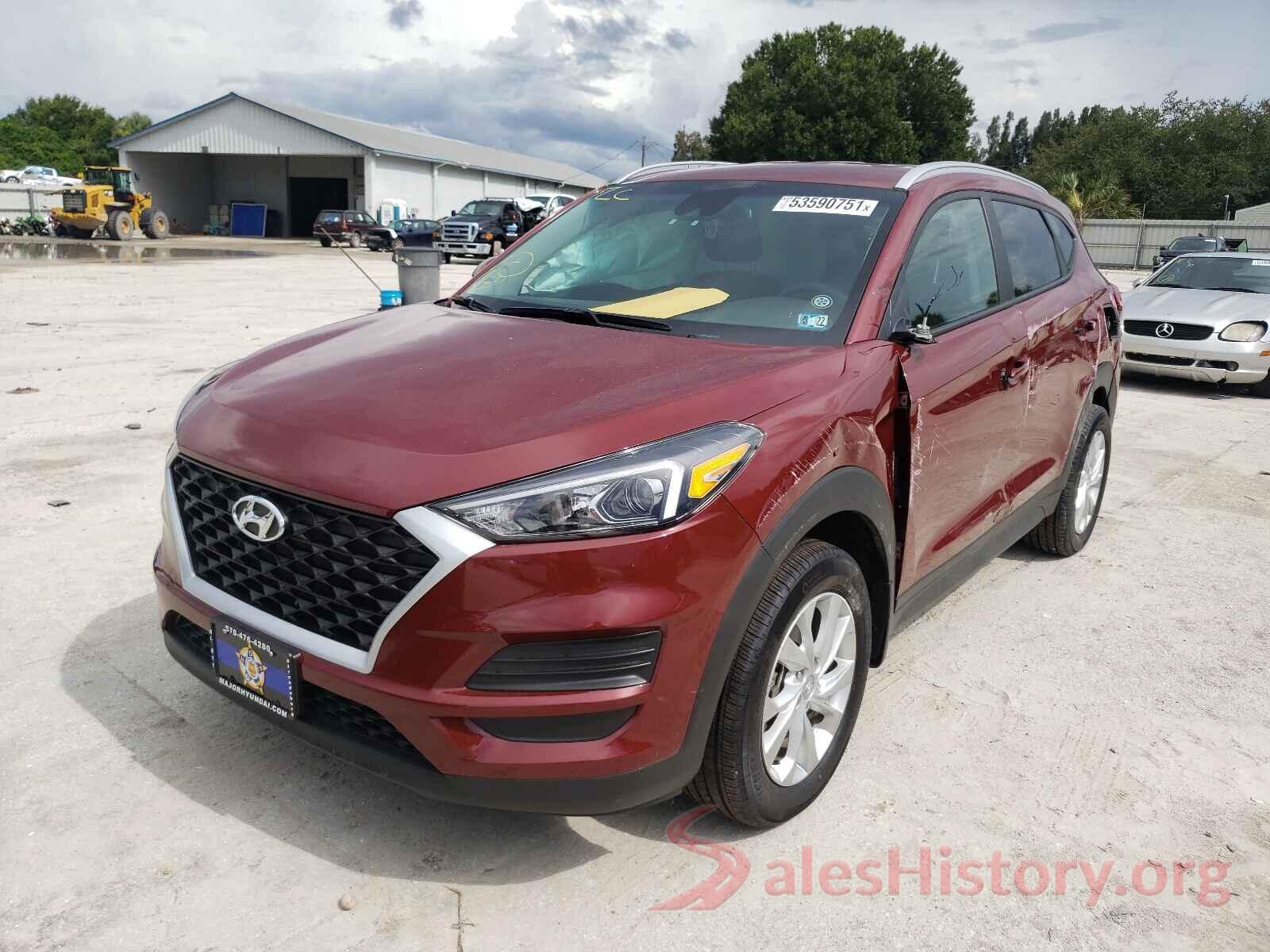 KM8J3CA40LU100123 2020 HYUNDAI TUCSON