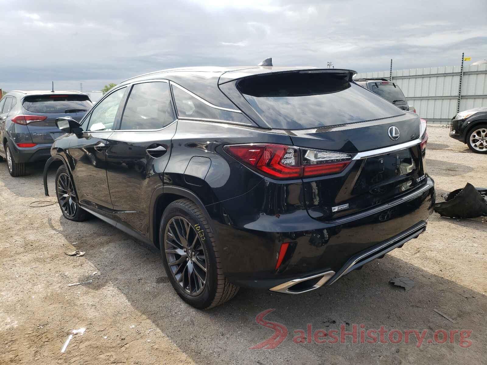 2T2BZMCAXHC069950 2017 LEXUS RX350