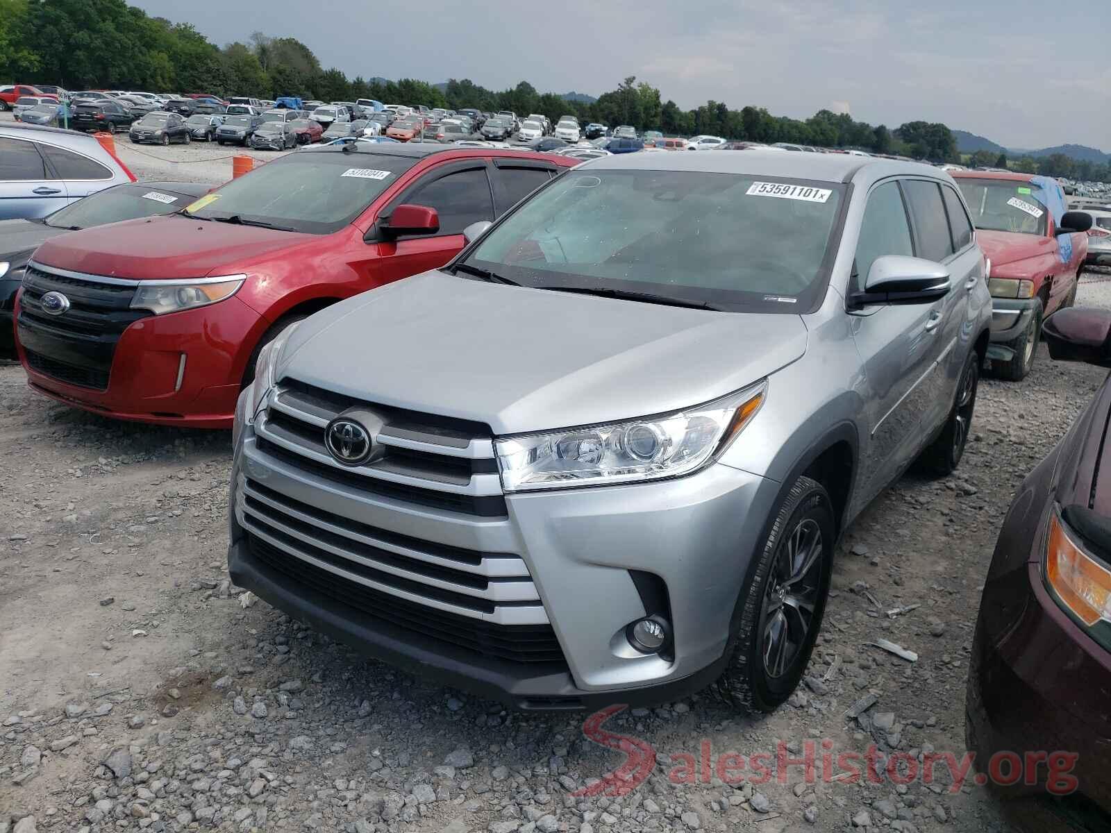 5TDZZRFH6KS348111 2019 TOYOTA HIGHLANDER