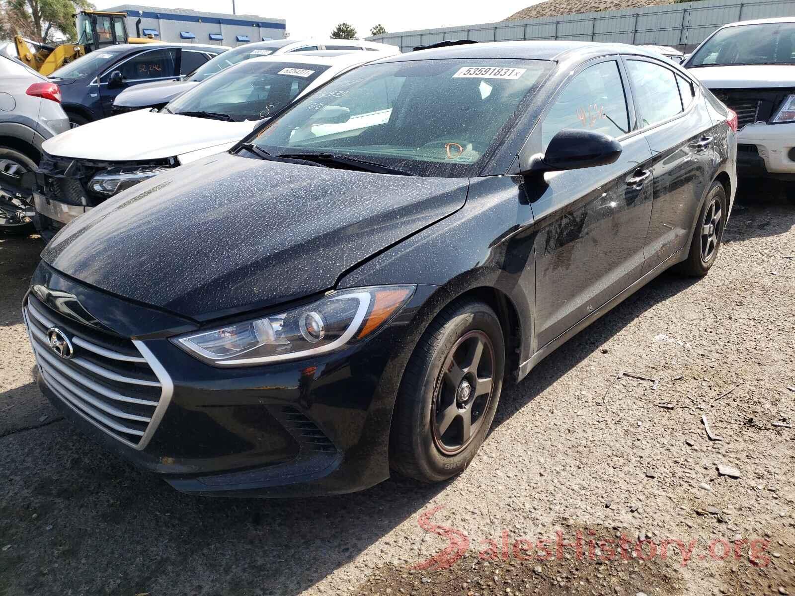 5NPD74LFXJH354309 2018 HYUNDAI ELANTRA