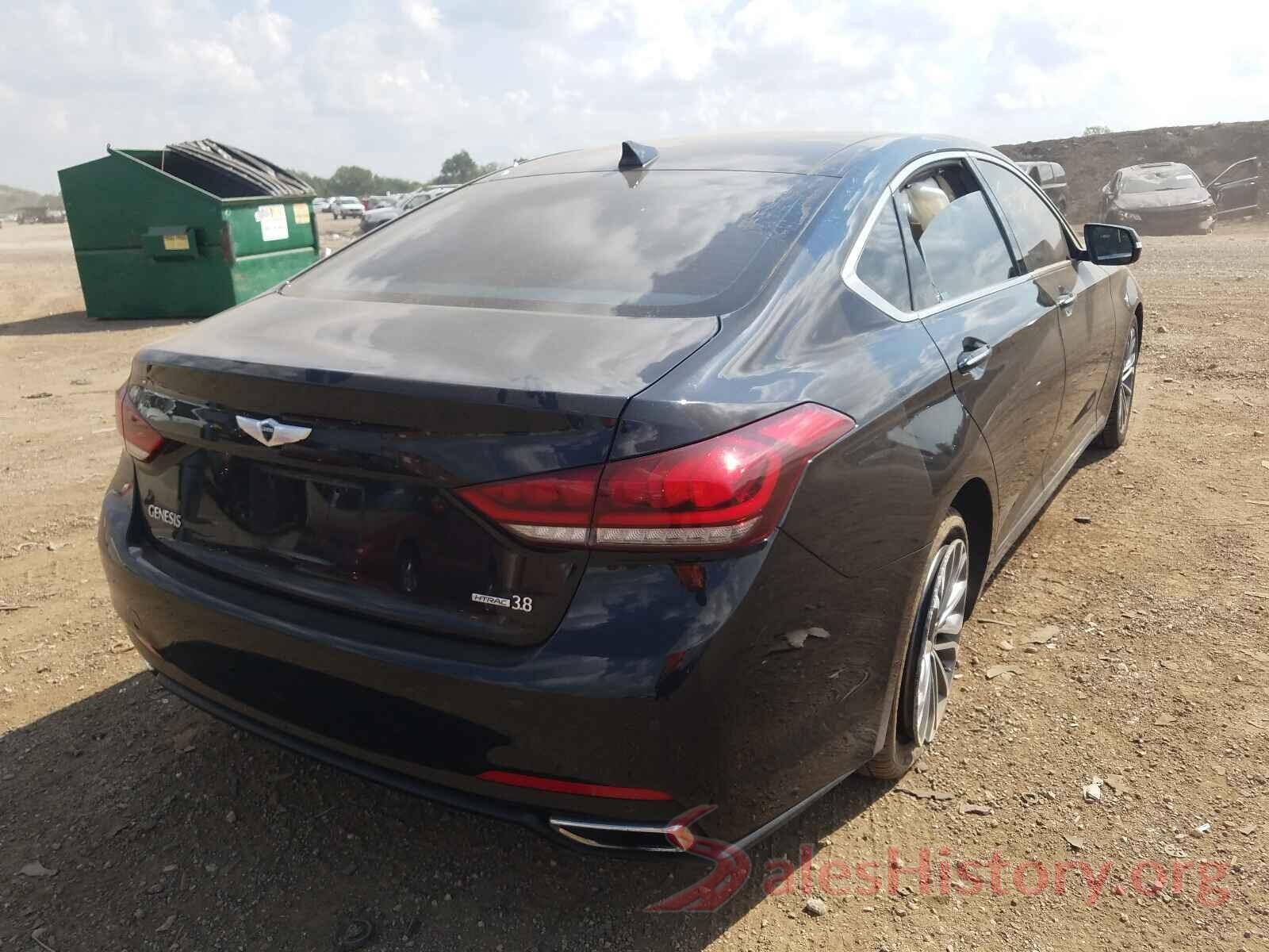 KMHGN4JE8GU140698 2016 HYUNDAI GENESIS