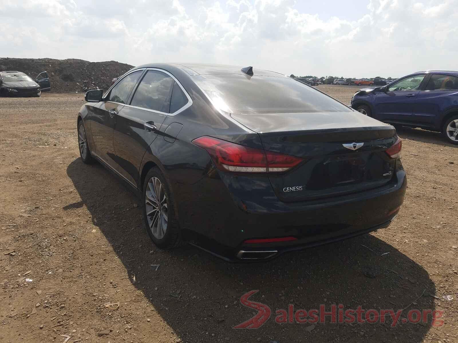 KMHGN4JE8GU140698 2016 HYUNDAI GENESIS